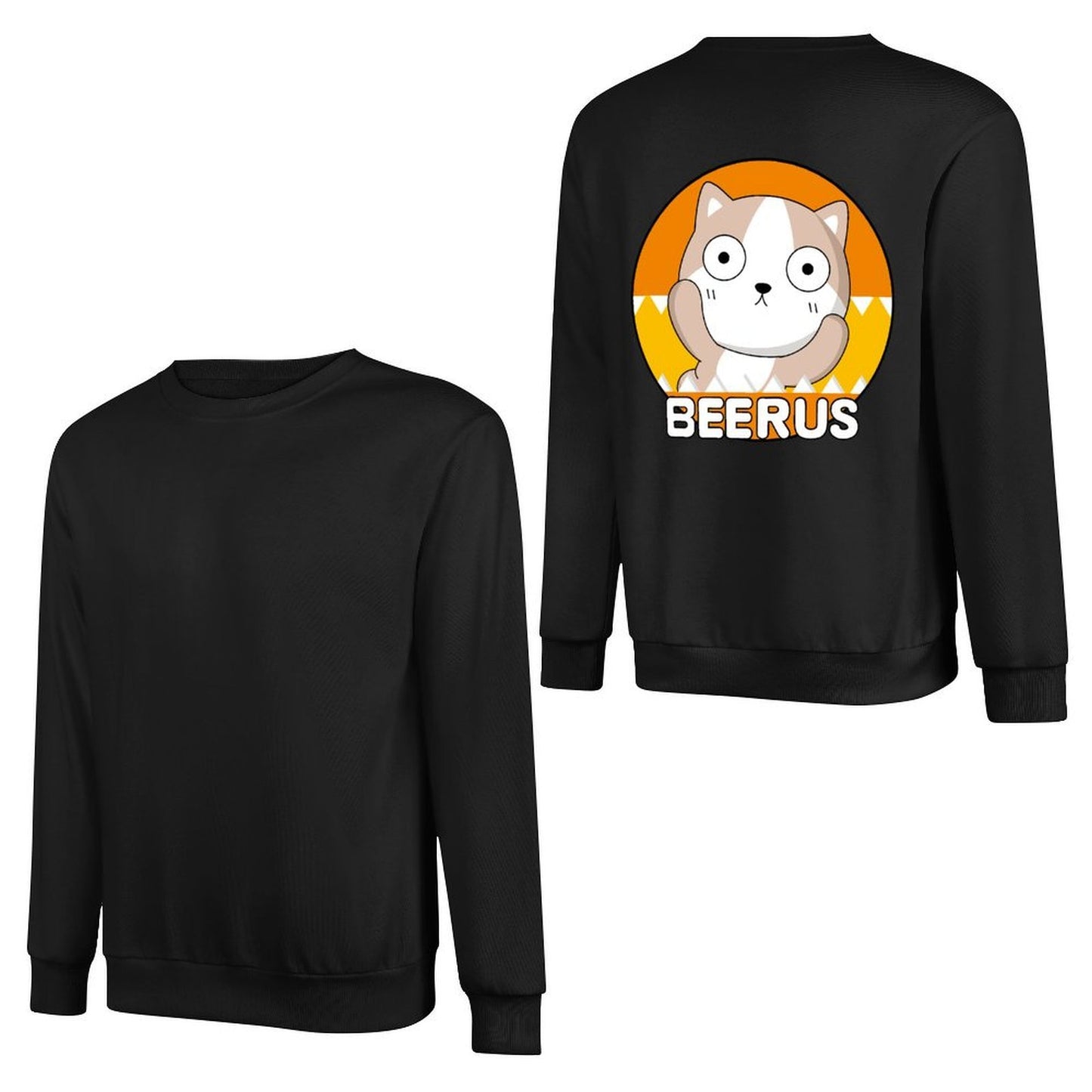Long-sleeved crew neck sweatshirtPremium Simple Long Sleeve