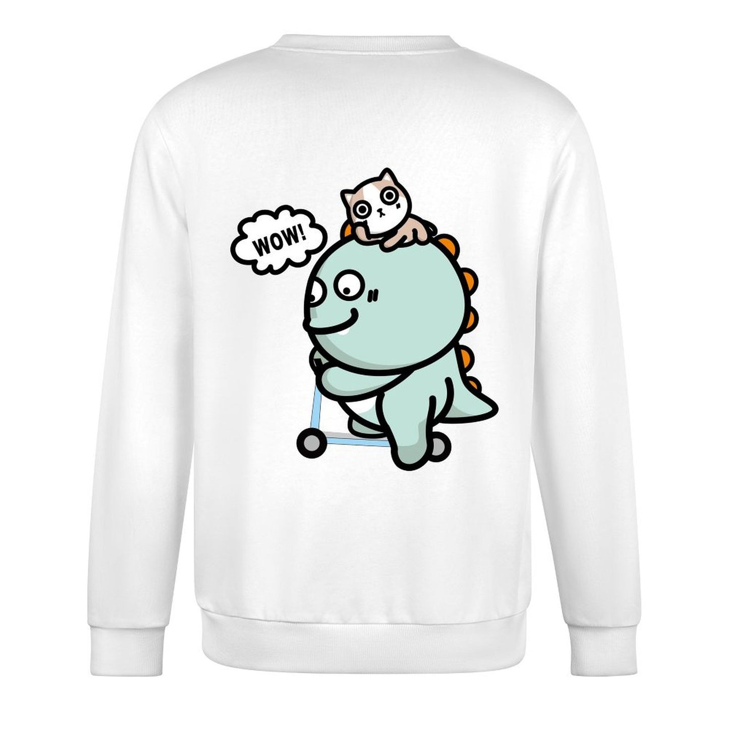 Crew Neck Long Sleeve Sweatshirt 4000641