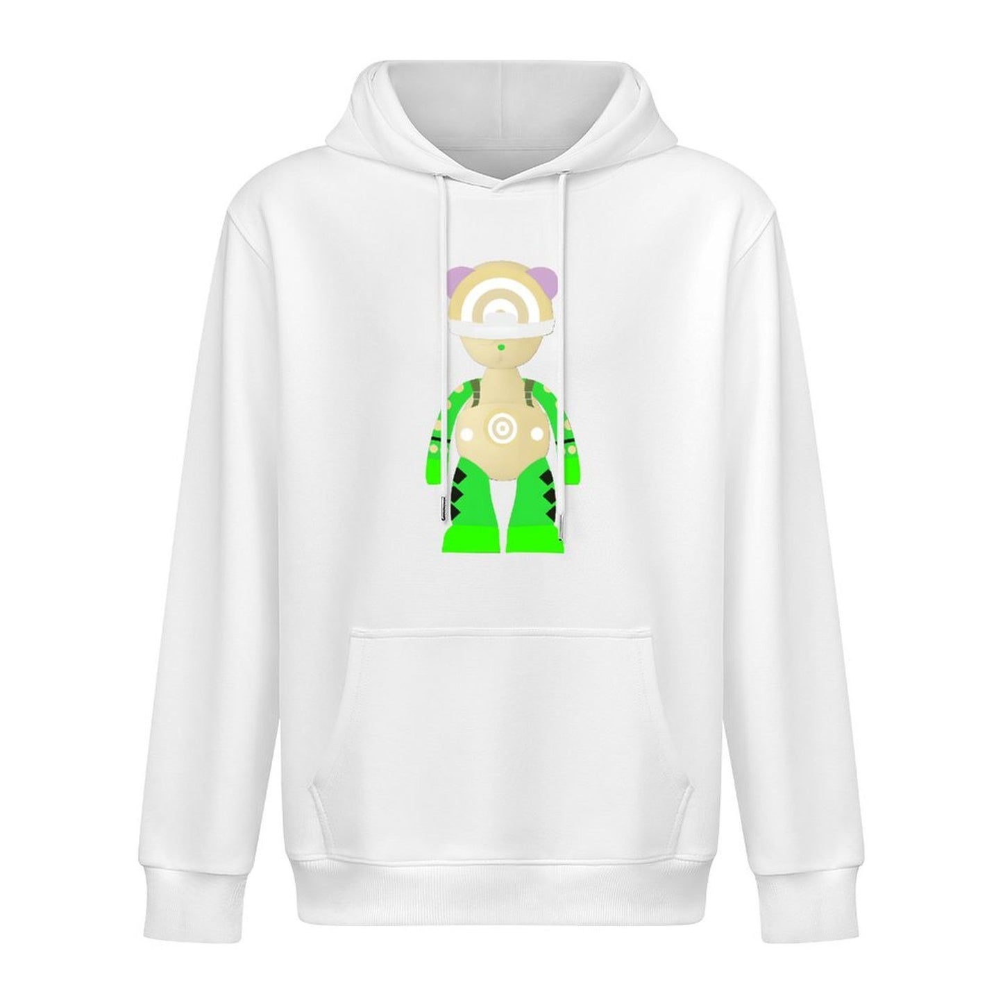 Hoodie Front PatternVintage Clean Edges