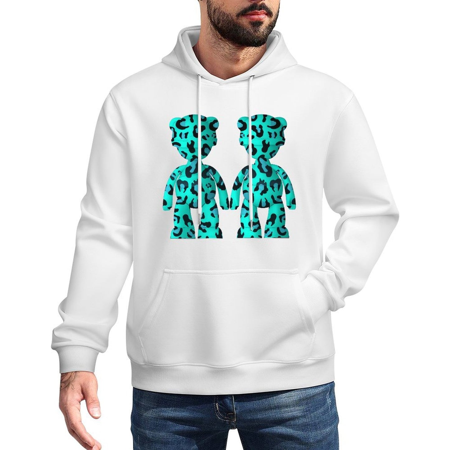 IPIB 250g Hooded Pocket Sweatshirt Front GraphicMen's Hooded  Sweatshirt6000081-5