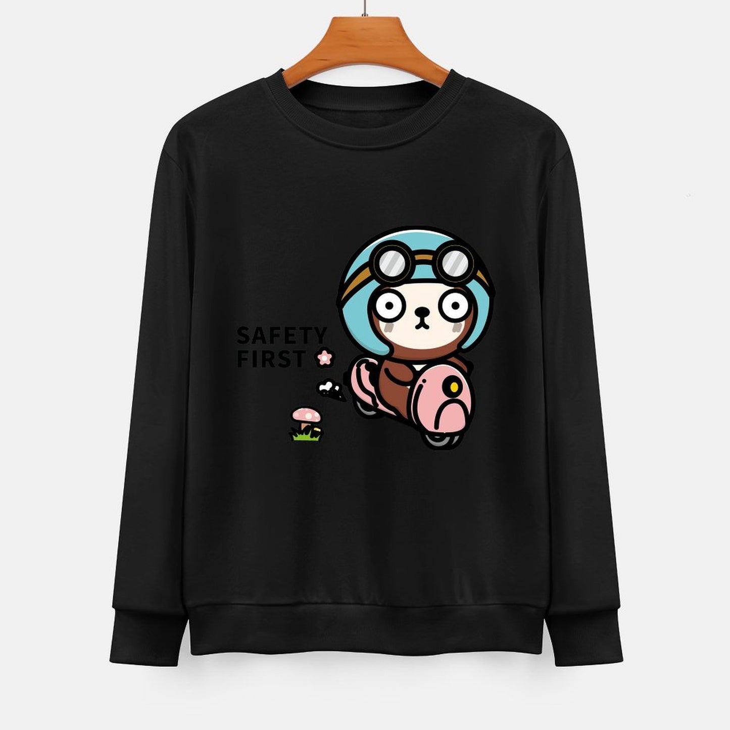 IPBR 250g Crew Neck Long Sleeve Sweatshirt Front GraphicCrew Neck Long Sleeve Sweatshirt4001235