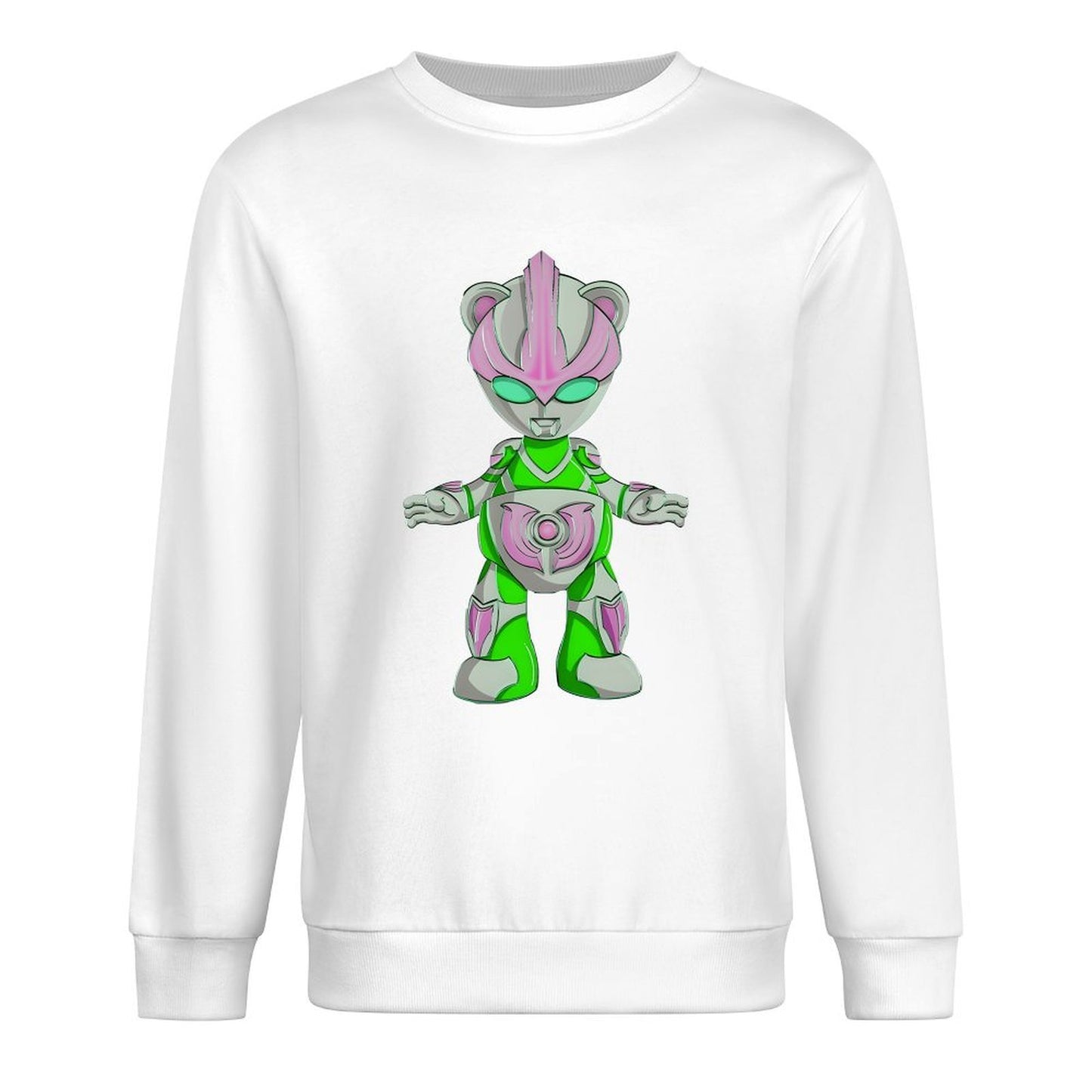 Long Sleeve With Front PatternCrisp Print Soft-Touch