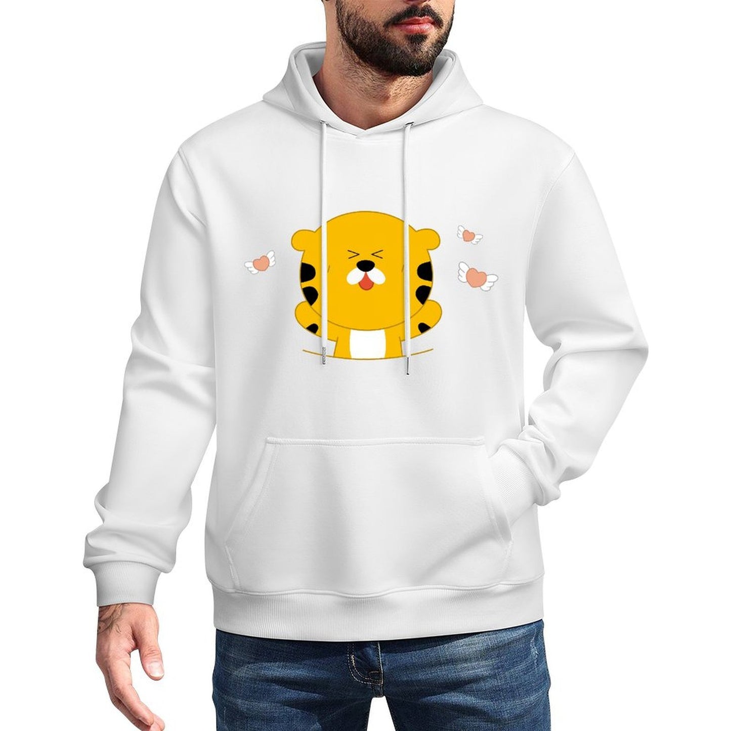 IPBR 250g Hooded Pocket Sweatshirt Front GraphicMen's Hooded  Sweatshirt4000415