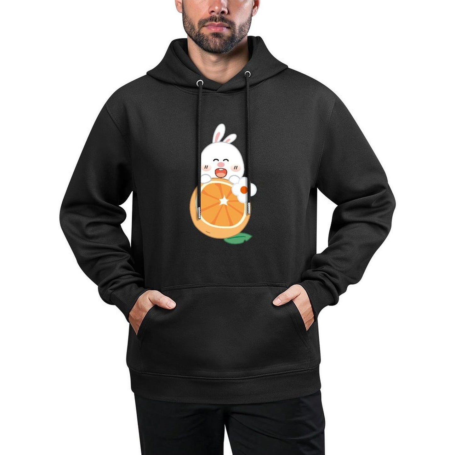 IPBR 250g Hooded Pocket Sweatshirt Front GraphicMen's Hooded  Sweatshirt4000377