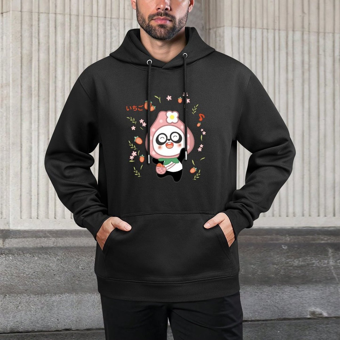 IPBR 250g Hooded Pocket Sweatshirt Front GraphicMen's Hooded  Sweatshirt4000954