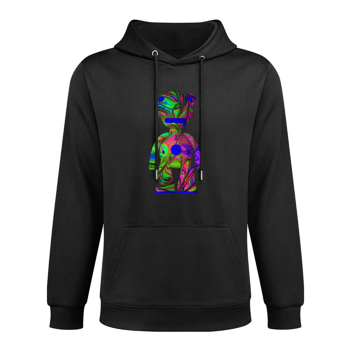 Hoodie Front PatternPrint-Ready Pure