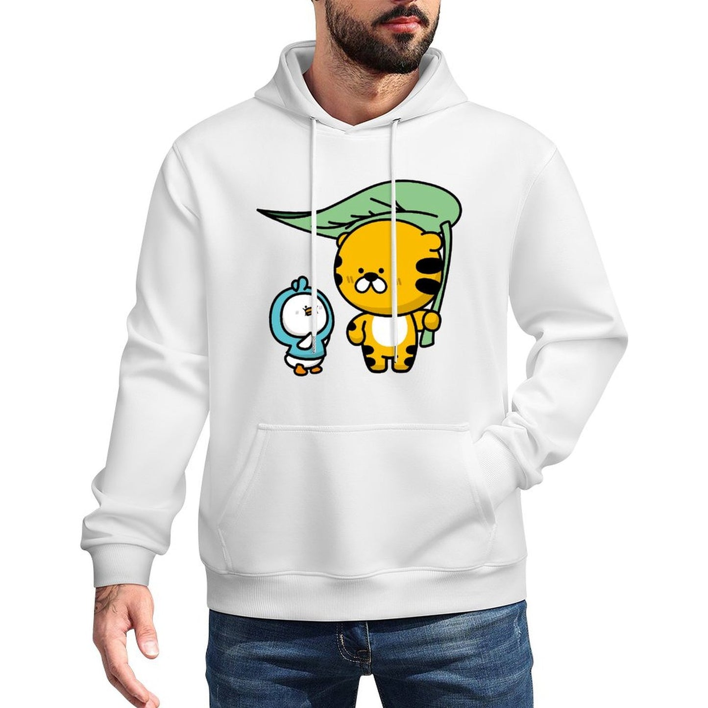 IPBR 250g Hooded Pocket Sweatshirt Front GraphicMen's Hooded  Sweatshirt4000126