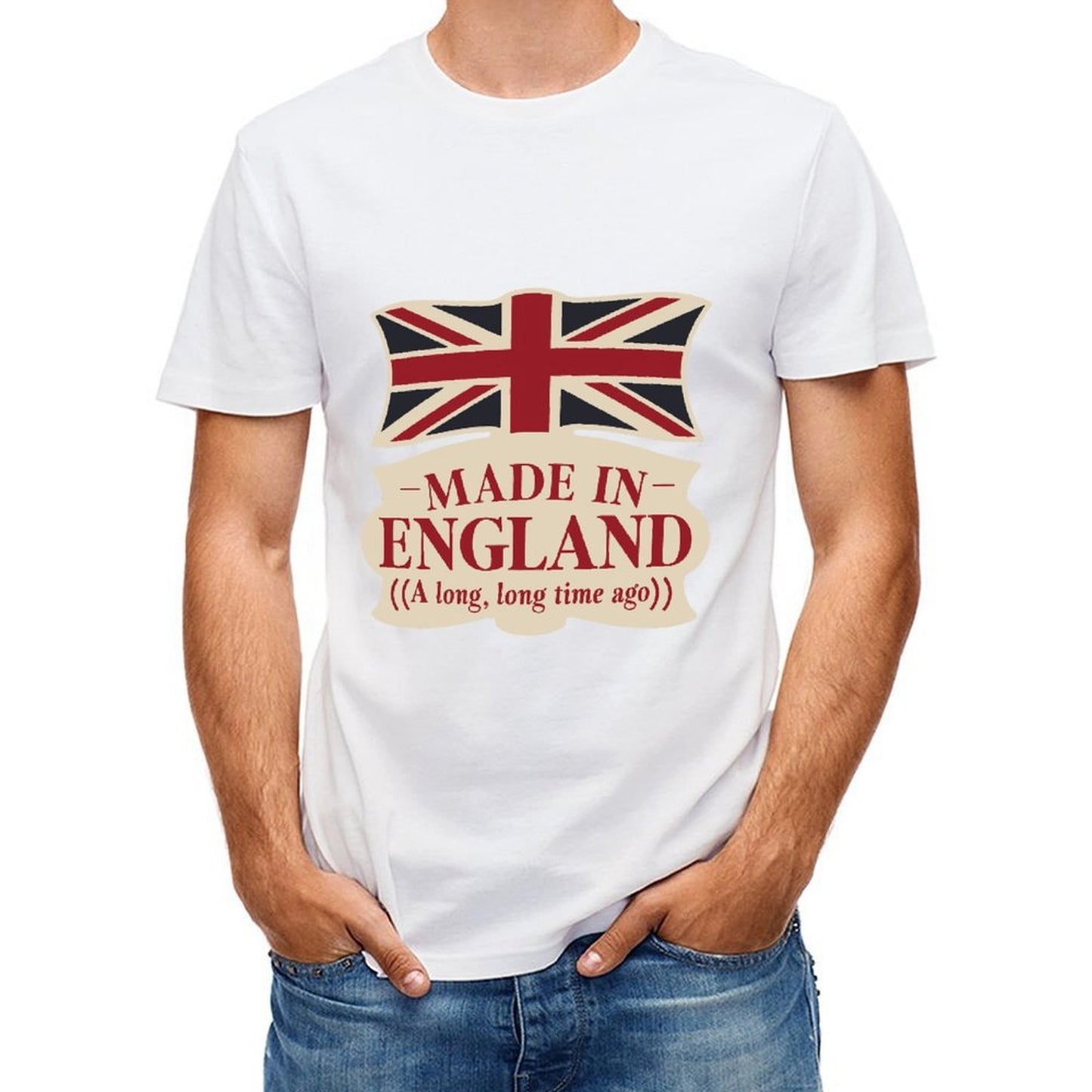 Inkmay Casual Cotton T-shirt Made In England A Long Time Ago Unisex T-shirt Premium T-Shirt