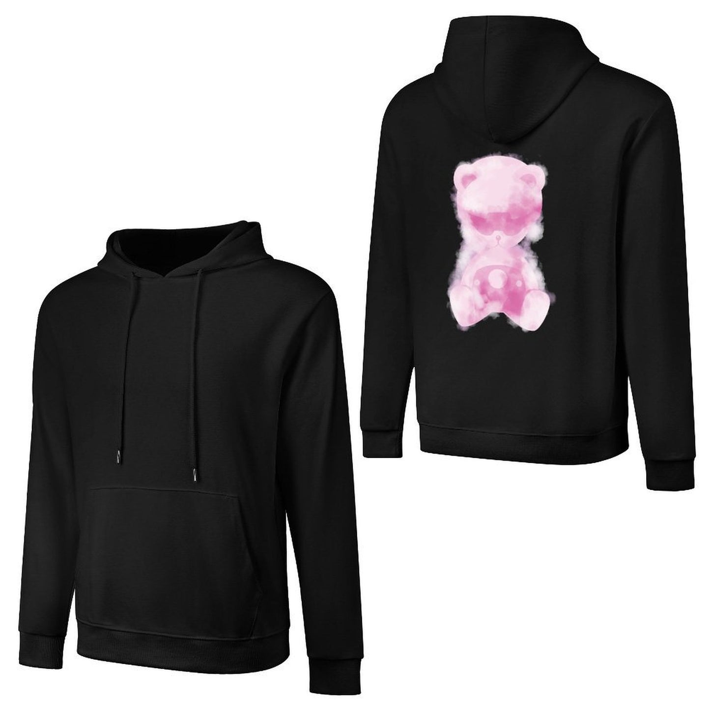 Inlex bear hooded pocket sweatshirt with back detailSoftLine ClassicLineHoodie