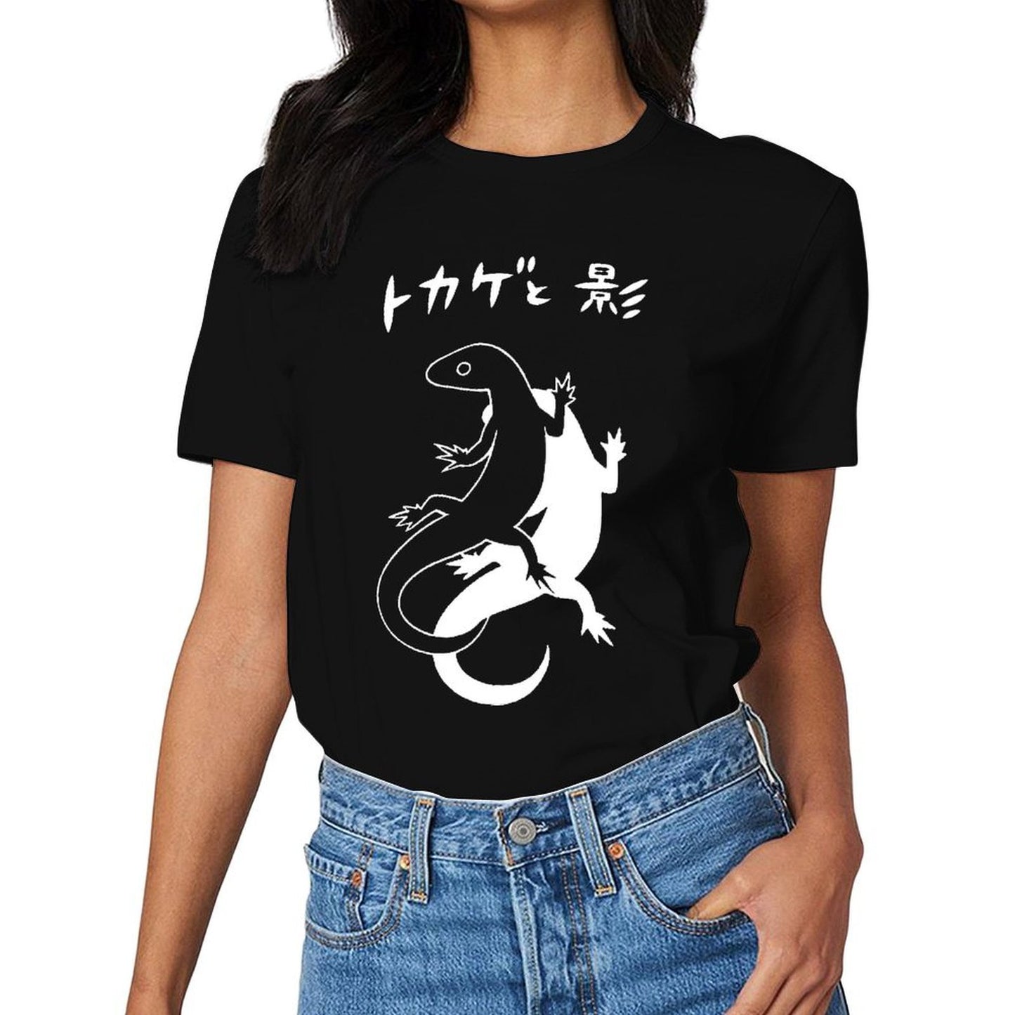 Inkmay Casual Cotton T-shirt Abstract Floral Design With Soft Colors Unisex T-shirtOutdoor Pocket Tee T-Shirt
