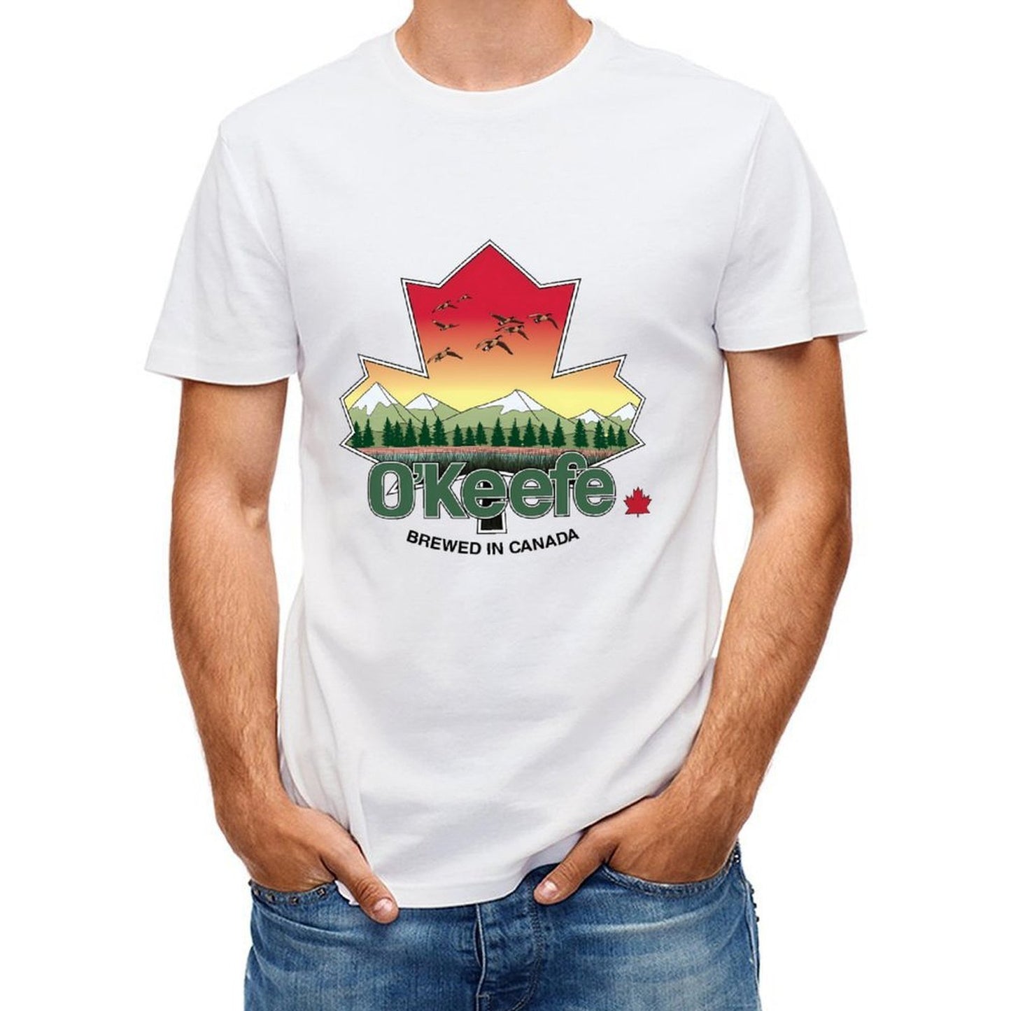 Inkmay Casual Cotton Unisex T-ShirtHigh-Quality Tear-Resistant T-Shirt