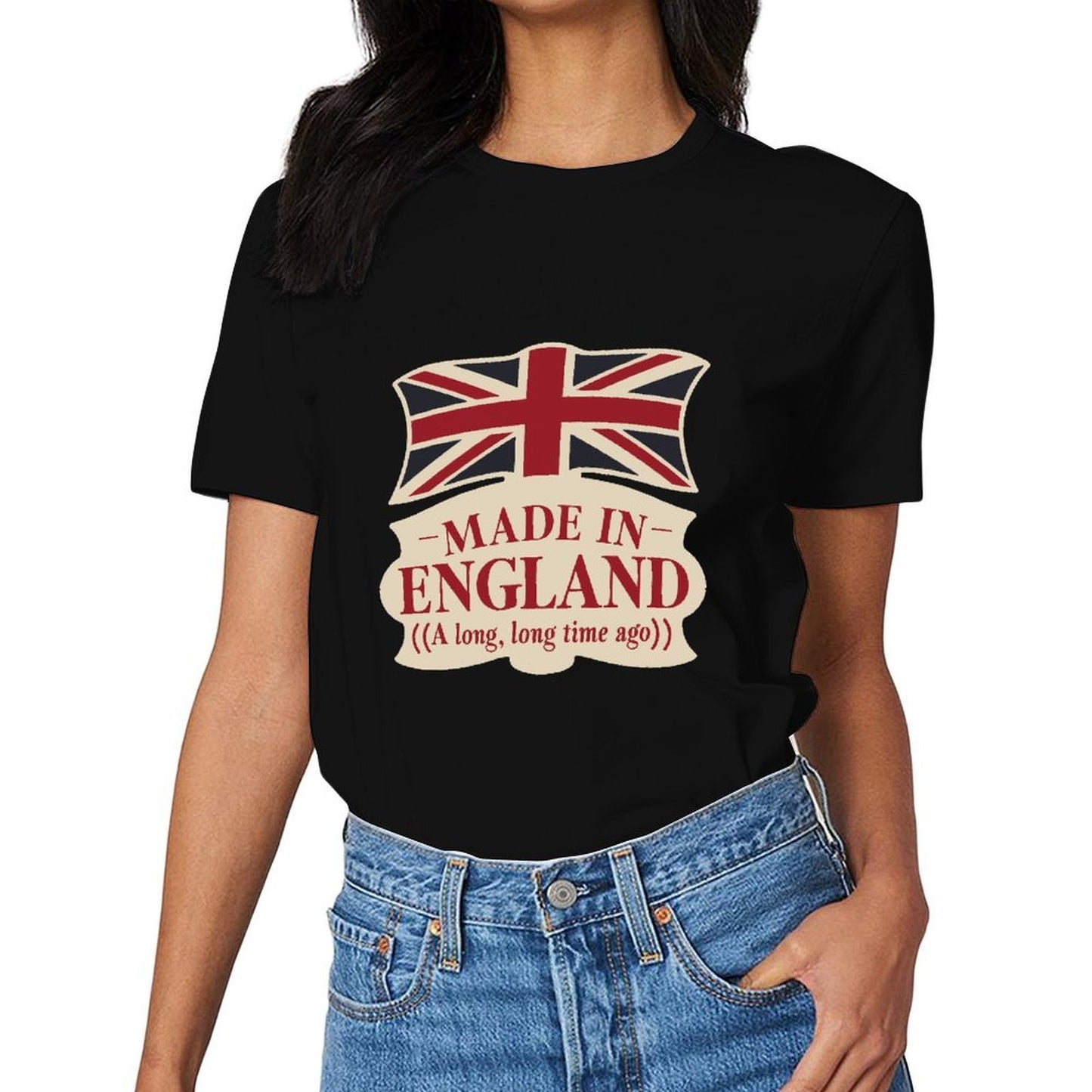 Inkmay Casual Cotton T-shirt Made In England A Long Time Ago Unisex T-shirt Premium T-Shirt