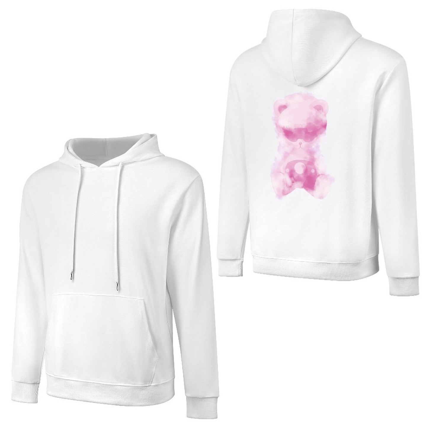 Inlex bear hooded pocket sweatshirt with back detailSoftLine ClassicLineHoodie