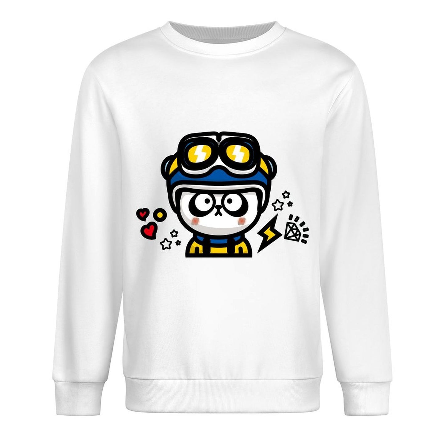 IPBR 250g Crew Neck Long Sleeve Sweatshirt Front GraphicCrew Neck Long Sleeve Sweatshirt4001193