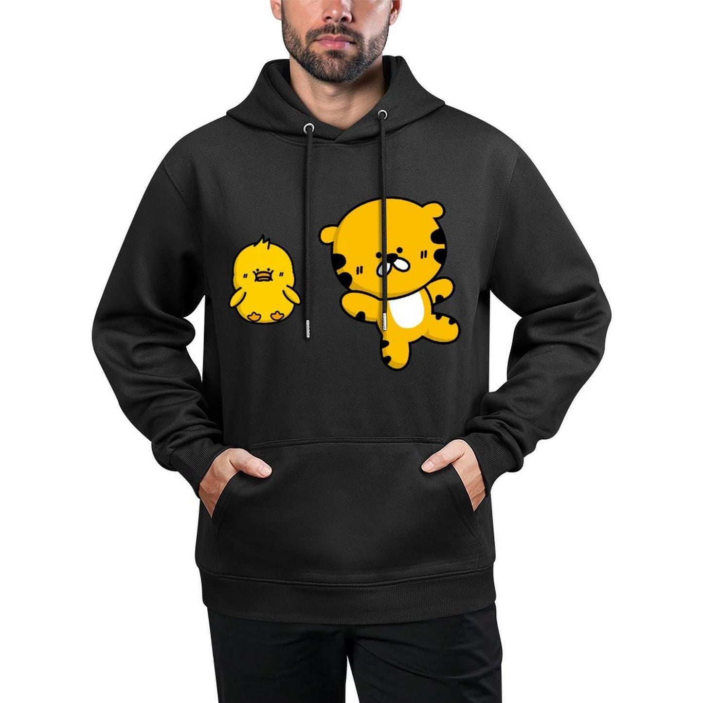 Urban Fitted Front Graphic Hoodies