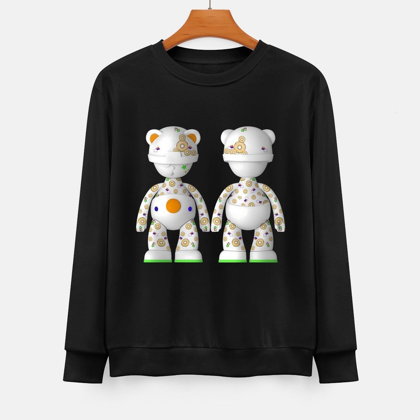 IPIB 250g Crew Neck Long Sleeve Sweatshirt Front GraphicCrew Neck Long Sleeve Sweatshirt6000097-3