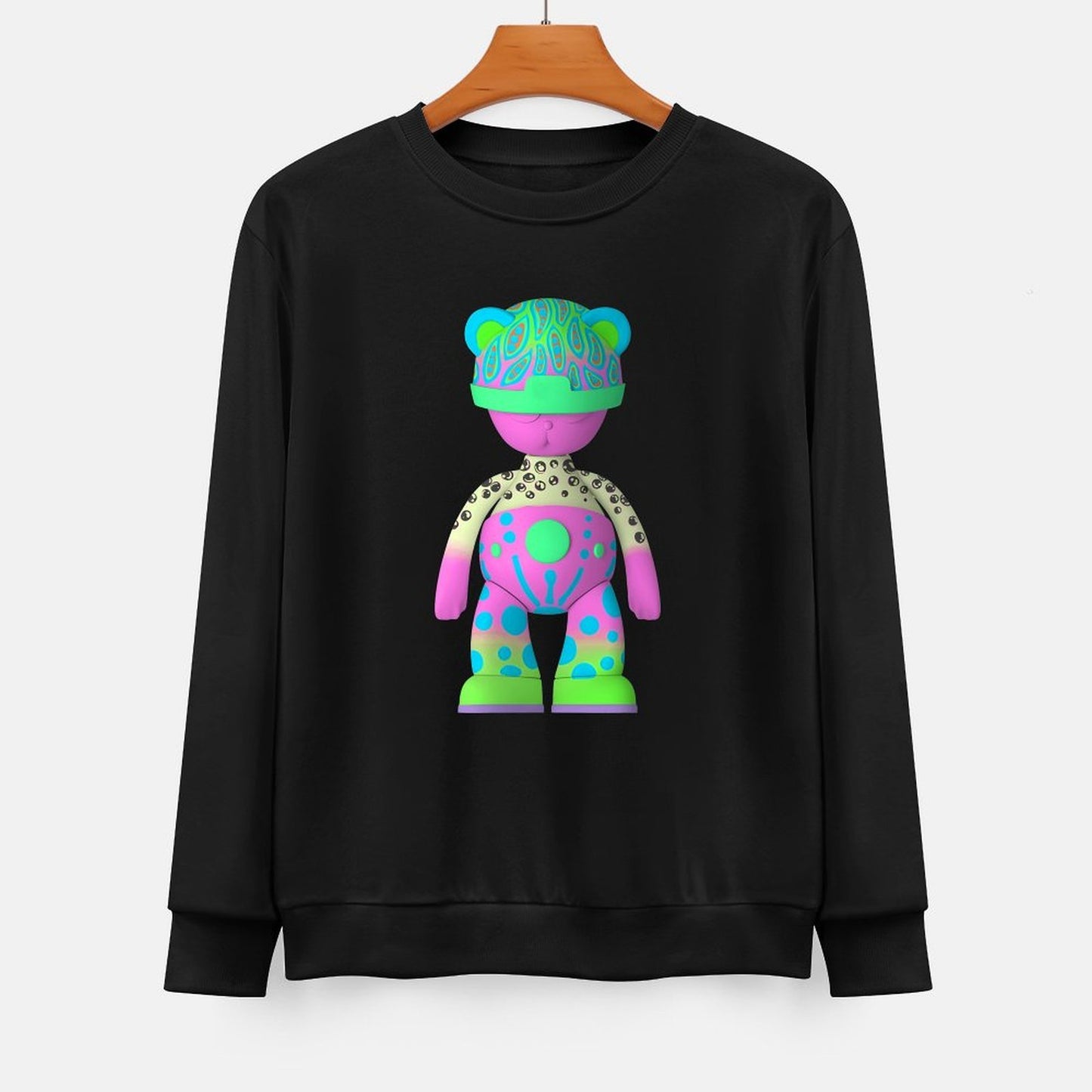 IPIB 250g Crew Neck Long Sleeve Sweatshirt Front GraphicCrew Neck Long Sleeve Sweatshirt6000102-1