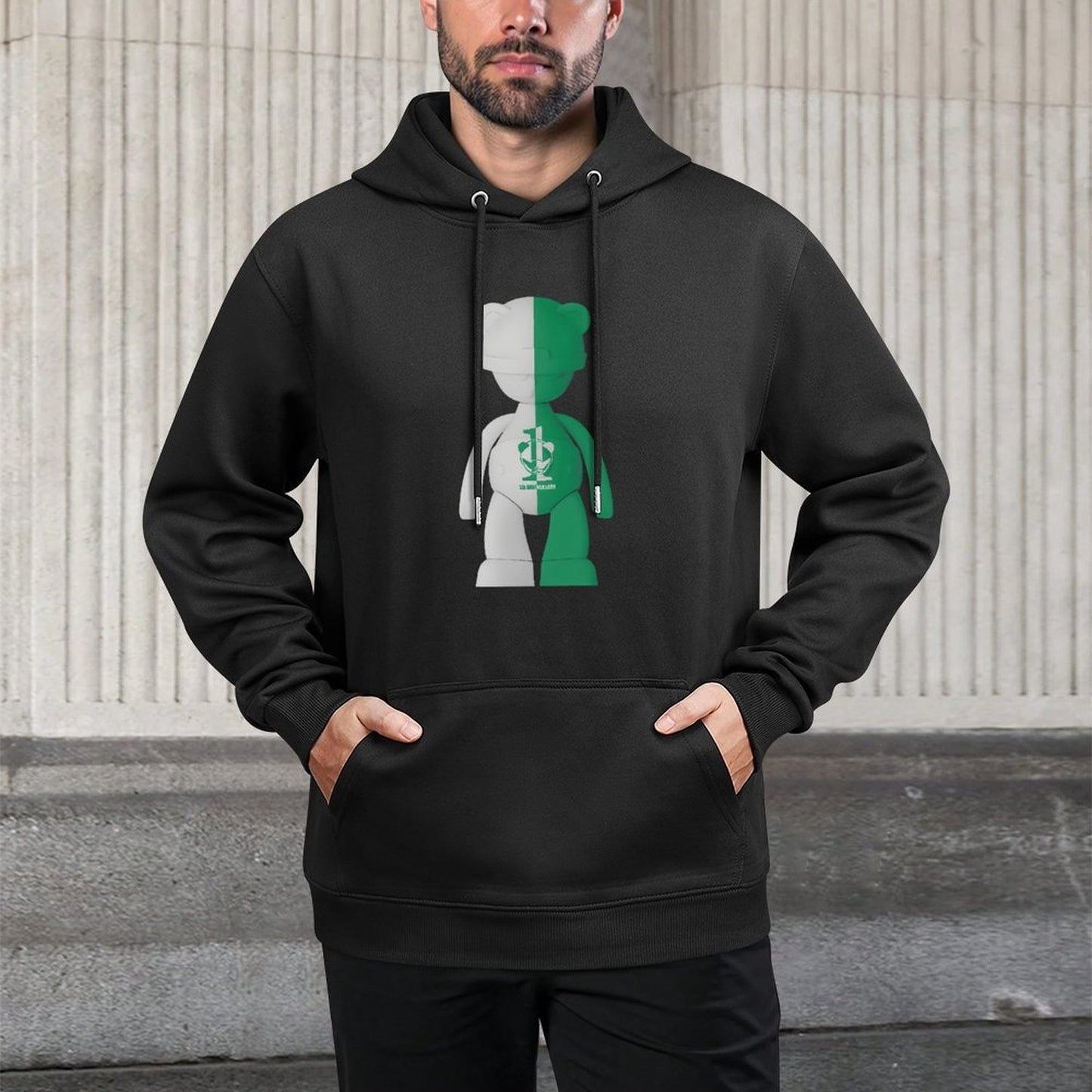 Hoodie Front PatternLightweight ActiveWear