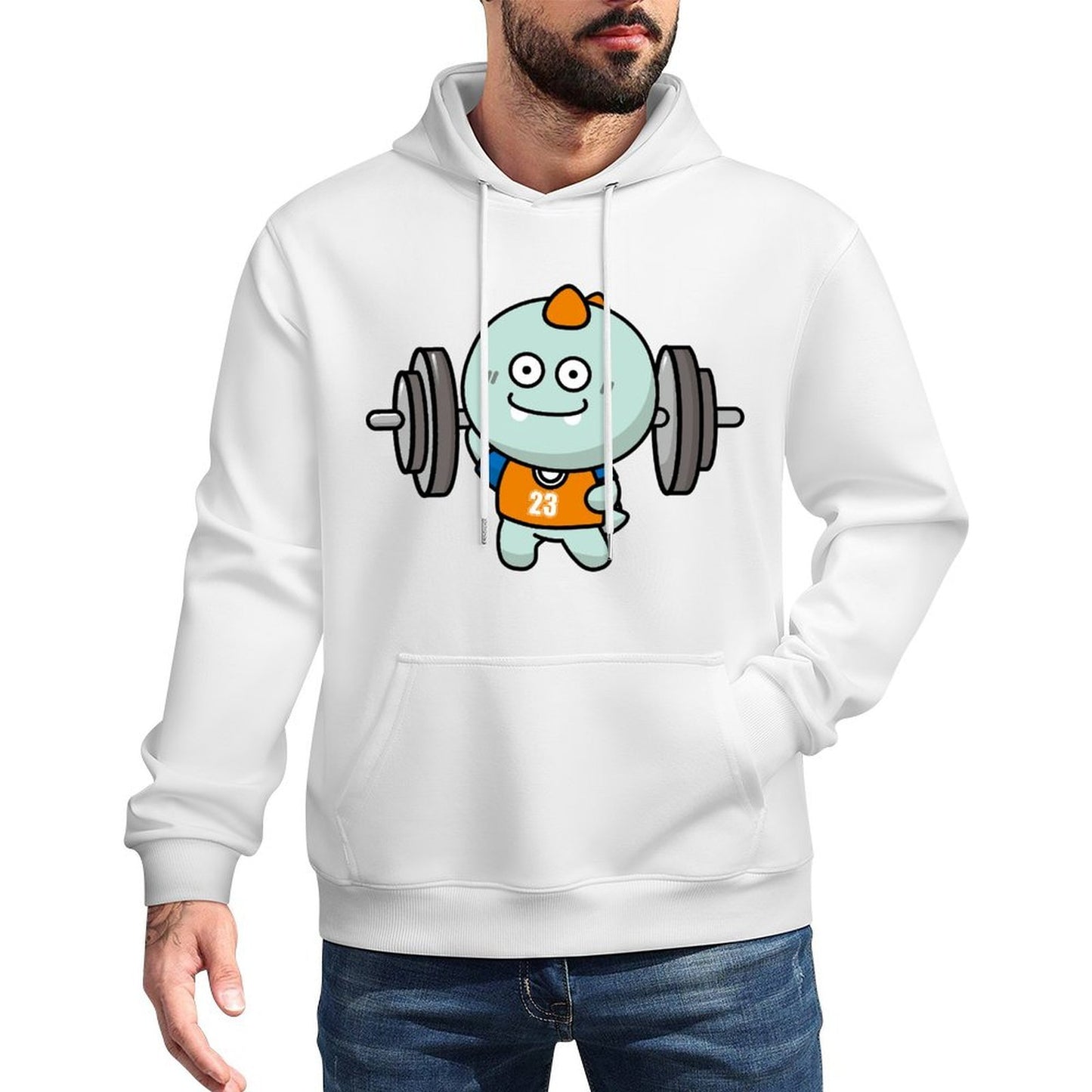 IPBR 250g Hooded Pocket Sweatshirt Front GraphicMen's Hooded  Sweatshirt4000205