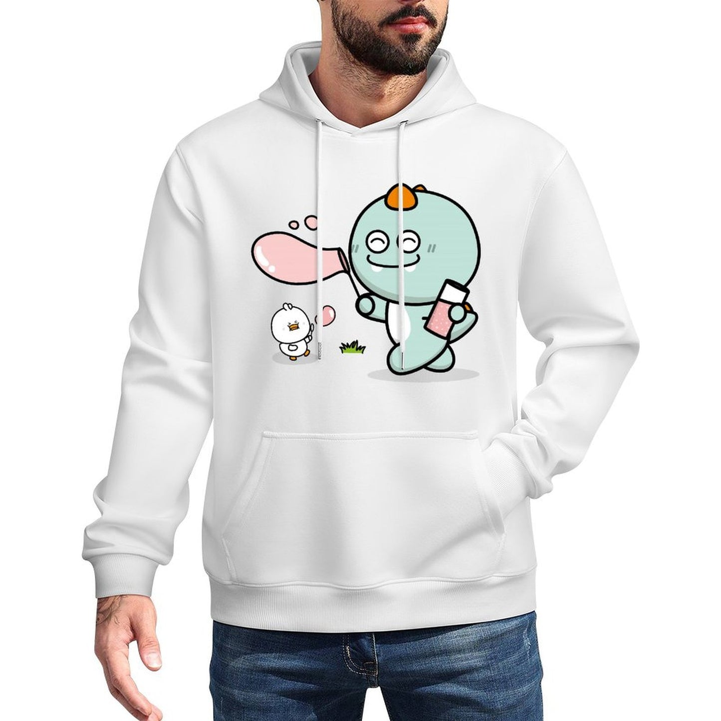 IPBR 250g Hooded Pocket Sweatshirt Front GraphicMen's Hooded  Sweatshirt4001535