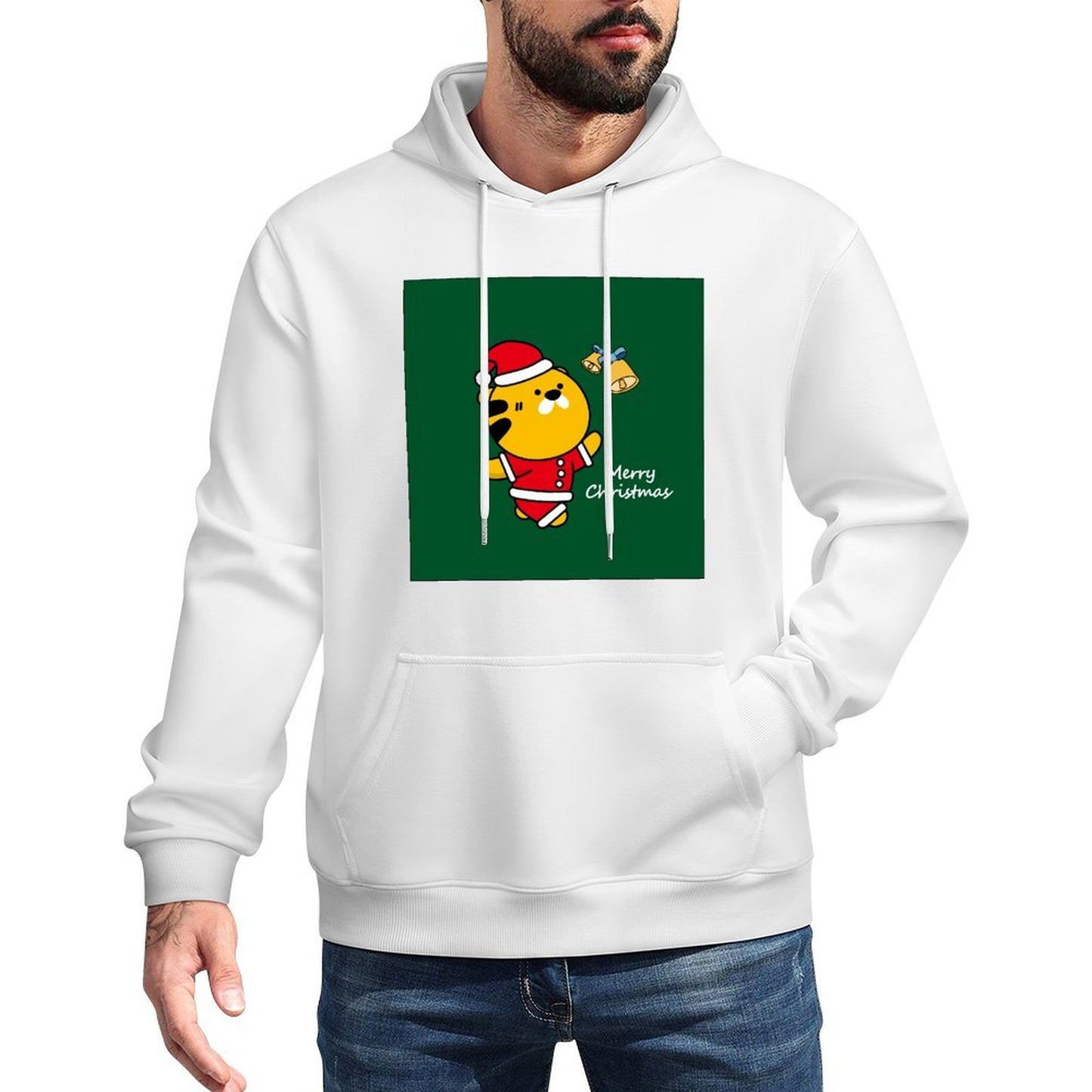 IPBR 250g Hooded Pocket Sweatshirt Front GraphicMen's Hooded  Sweatshirt4000672