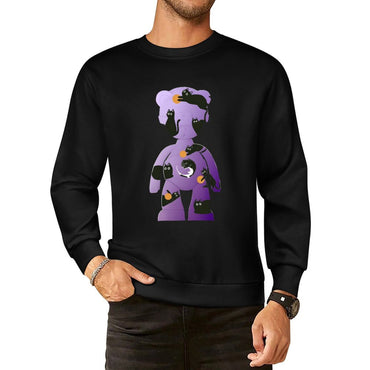 IPIB 250g Crew Neck Long Sleeve Sweatshirt Front GraphicCrew Neck Long Sleeve Sweatshirt6000135-3