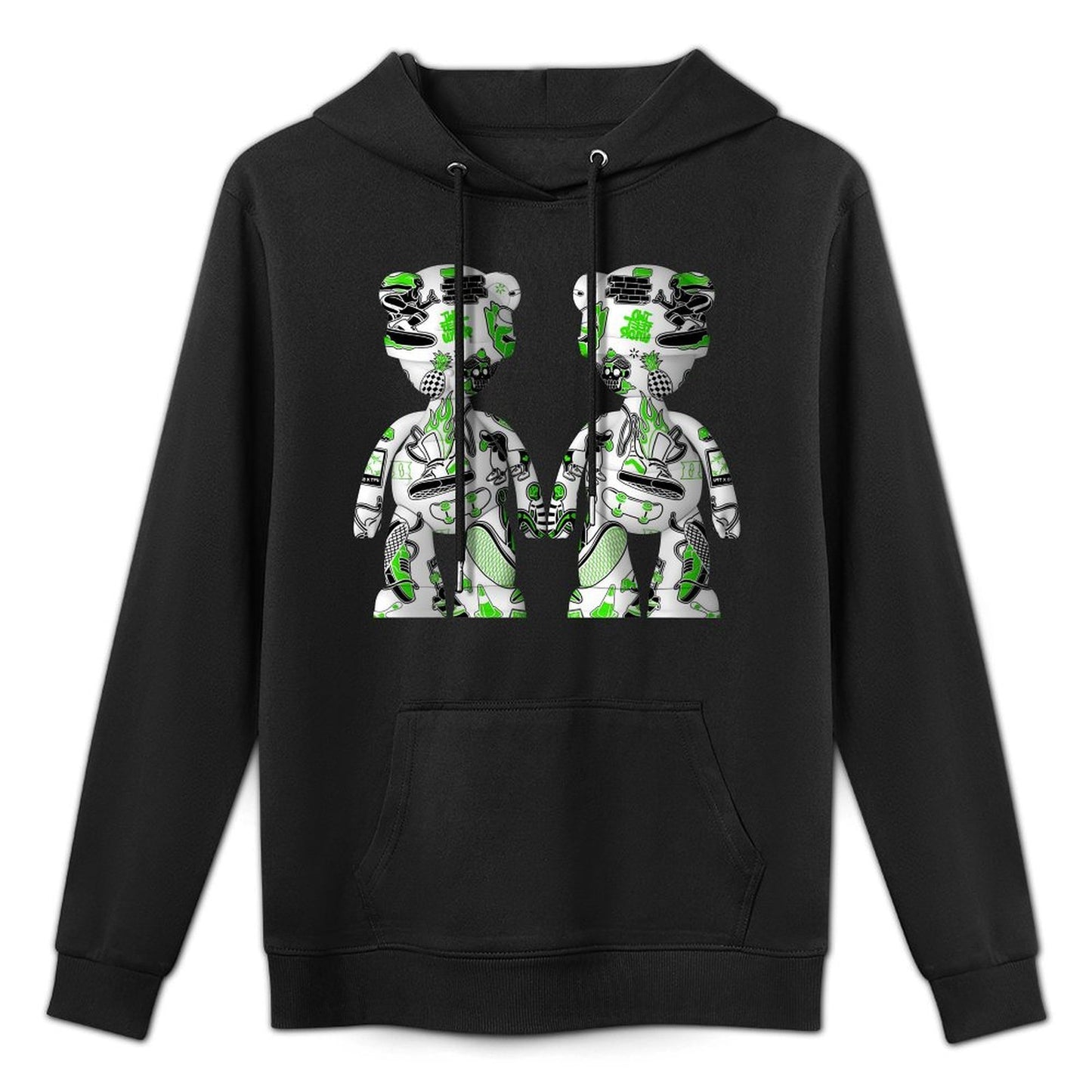 IPIB 250g Hooded Pocket Sweatshirt Front GraphicMen's Hooded  Sweatshirt6000085-5