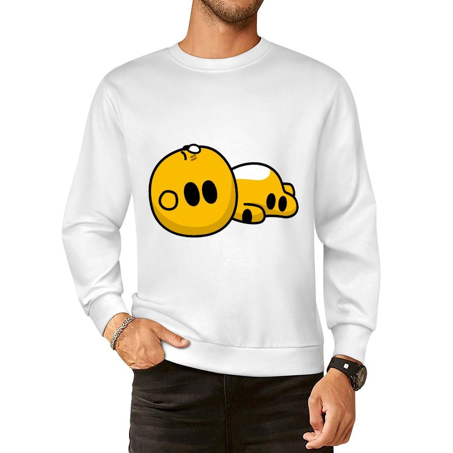 Front Patterned Long Sleeve TopSoftTouch Weekend
