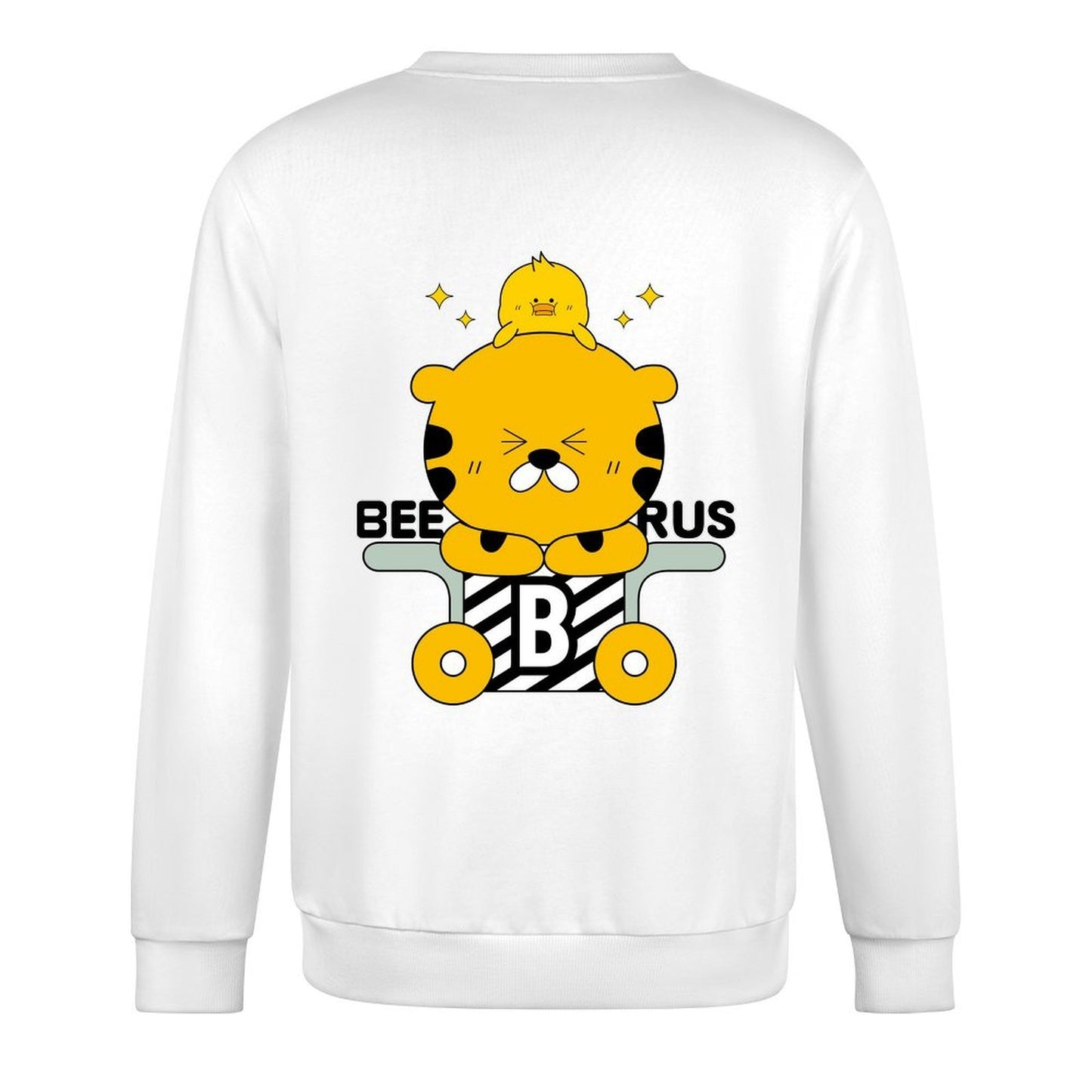Crew Neck Long Sleeve Sweatshirt 4000619