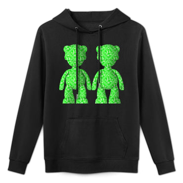 Hoodie Front PatternWrinkle-Free StreetStyle