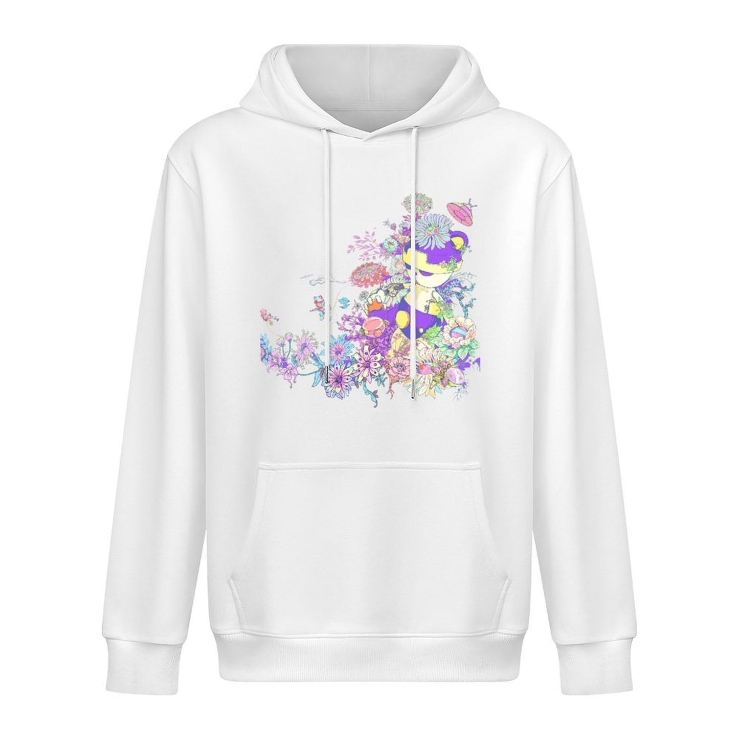 Hoodie Front PatternPocket Tee Crisp Print