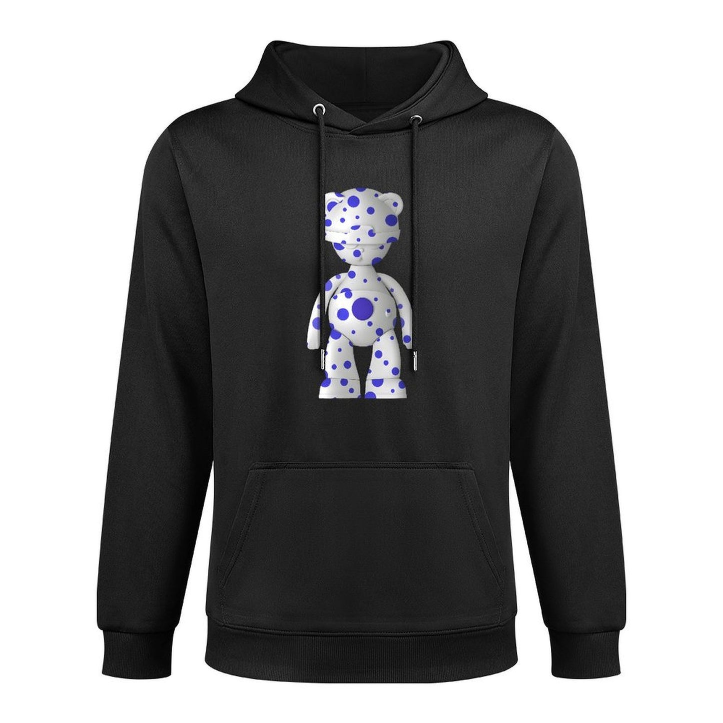 Hoodie Front PatternRetro Fade-Resistant