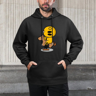 IPBR 250g Hooded Pocket Sweatshirt Front GraphicMen's Hooded  Sweatshirt4000042