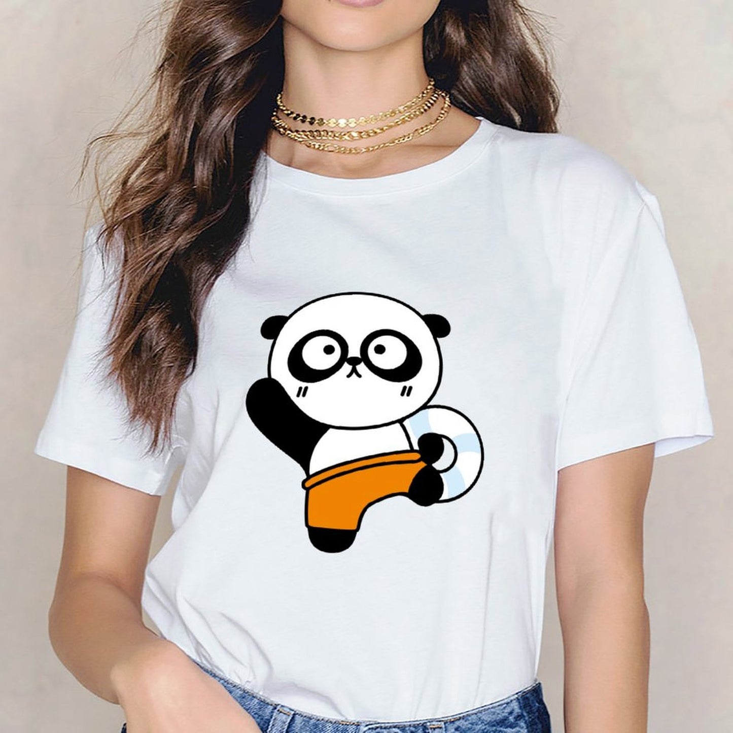 EasyWear Cotton Front Graphic T-shirt