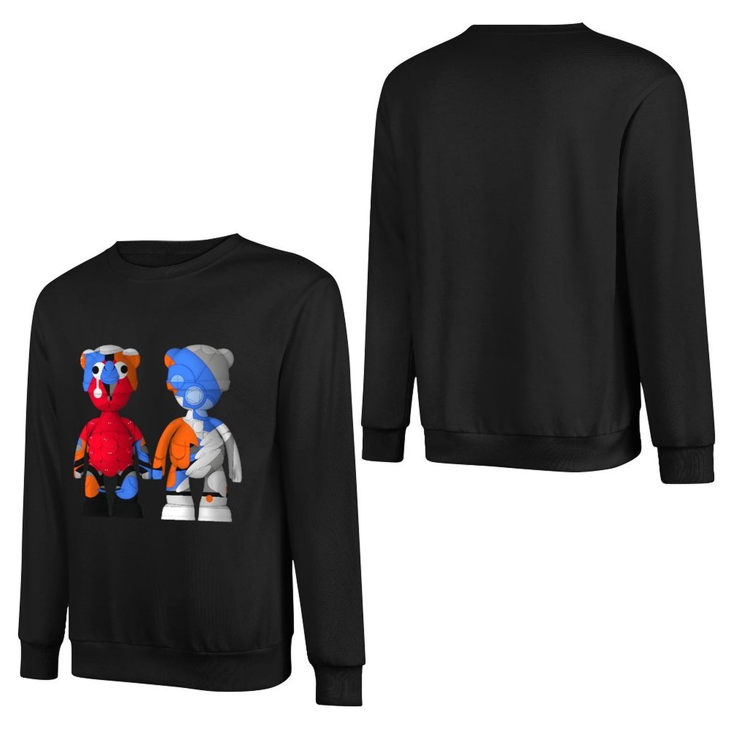 IPIB 250g Crew Neck Long Sleeve Sweatshirt Front GraphicCrew Neck Long Sleeve Sweatshirt6000144-2