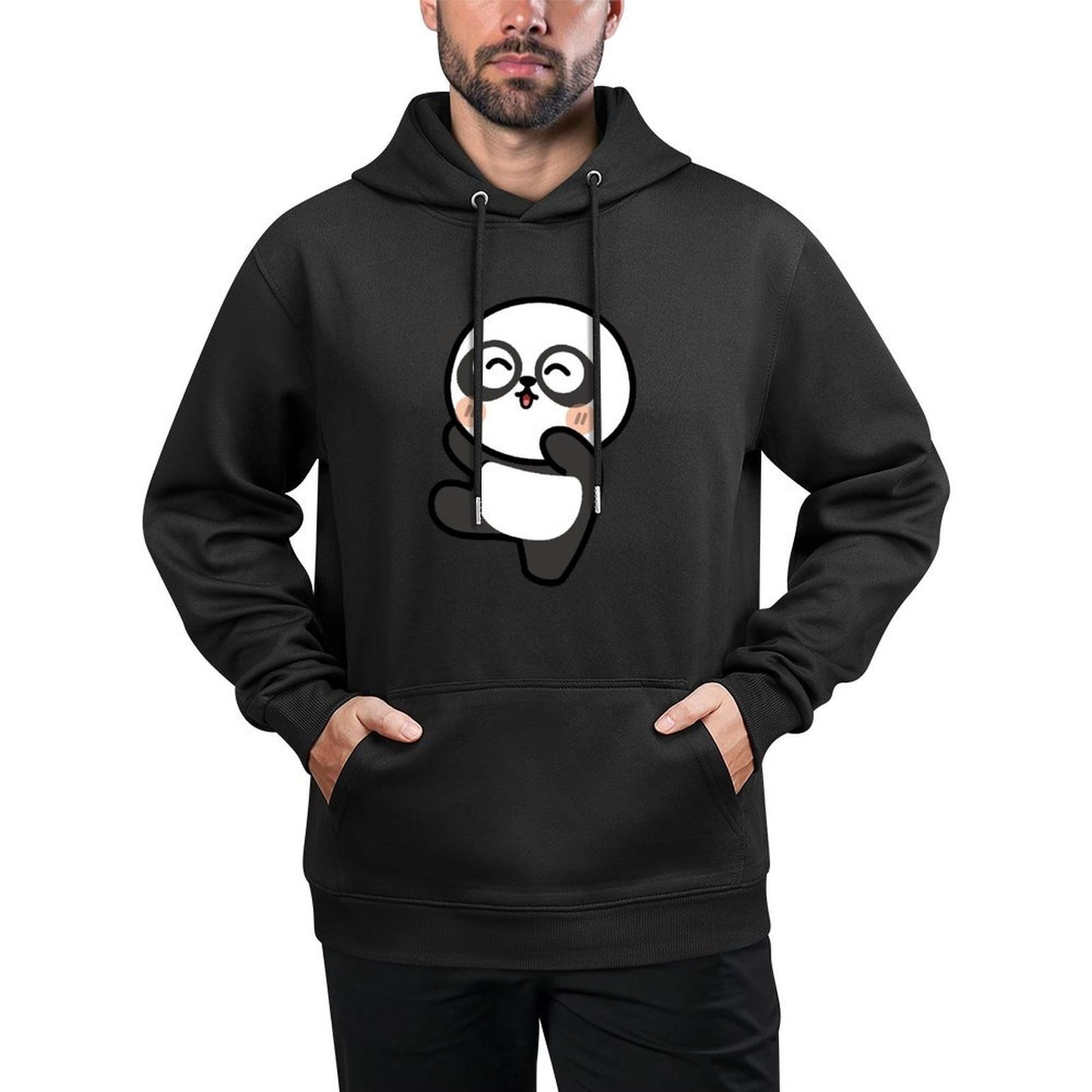 Classic Fit Eco / Sustainable Front Graphic Hoodies