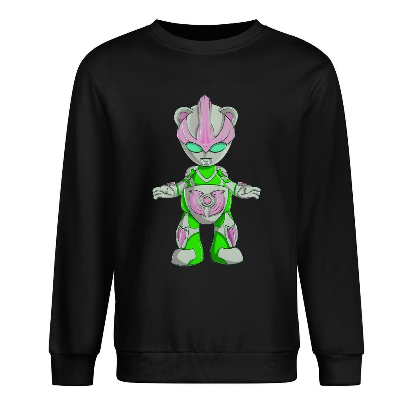 Long Sleeve With Front PatternCrisp Print Soft-Touch