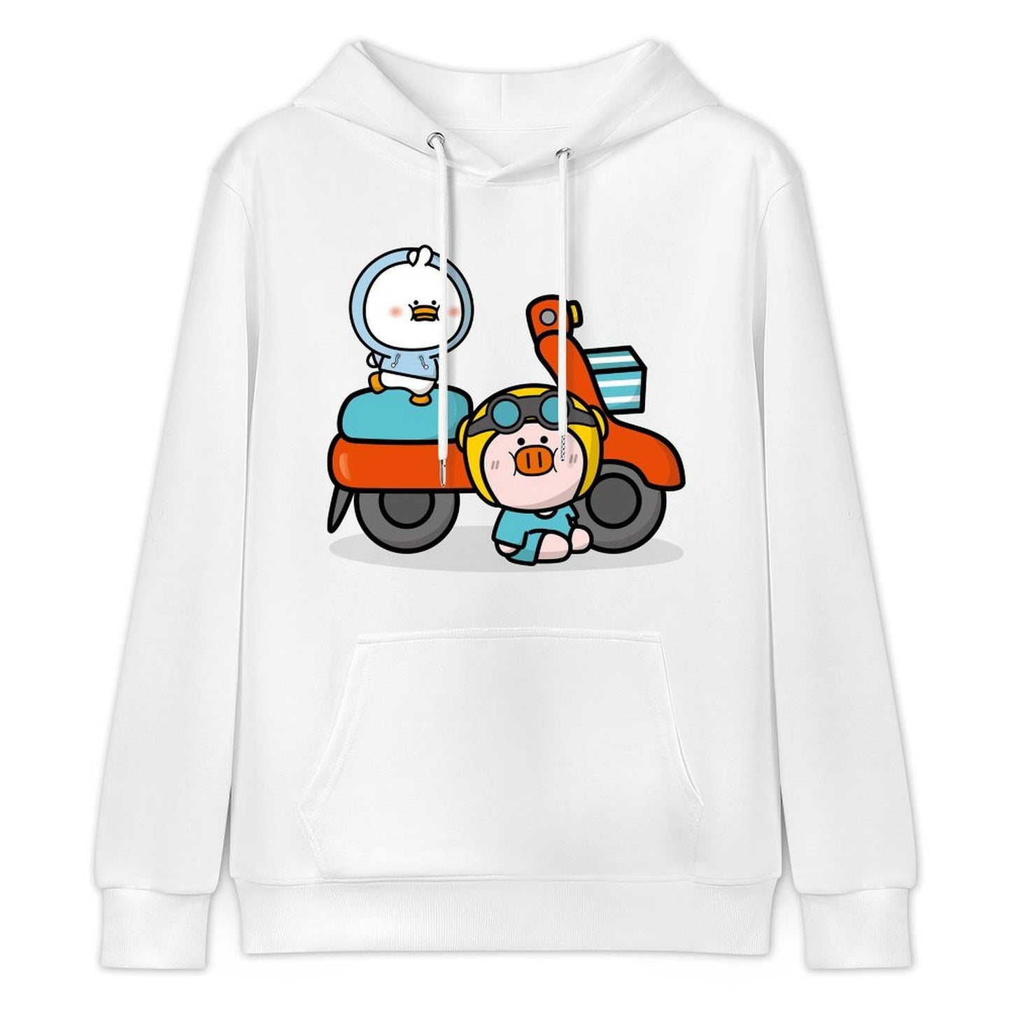 Refined EverydayTee Front Graphic Hoodies