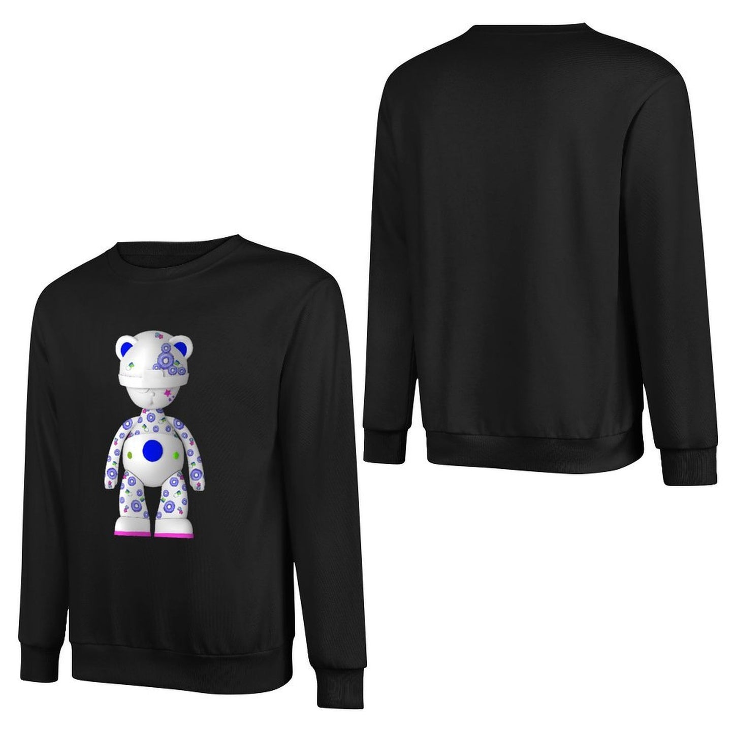 IPIB 250g Crew Neck Long Sleeve Sweatshirt Front GraphicCrew Neck Long Sleeve Sweatshirt6000105-4