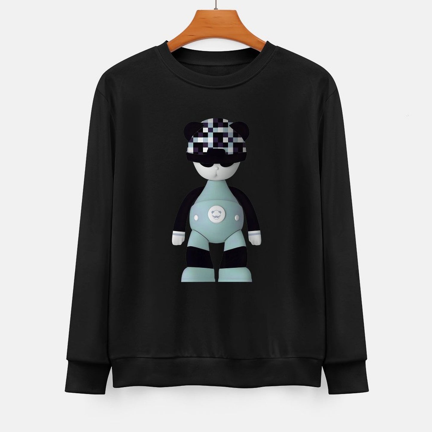 IPIB 250g Crew Neck Long Sleeve Sweatshirt Front GraphicCrew Neck Long Sleeve Sweatshirt6000131-6