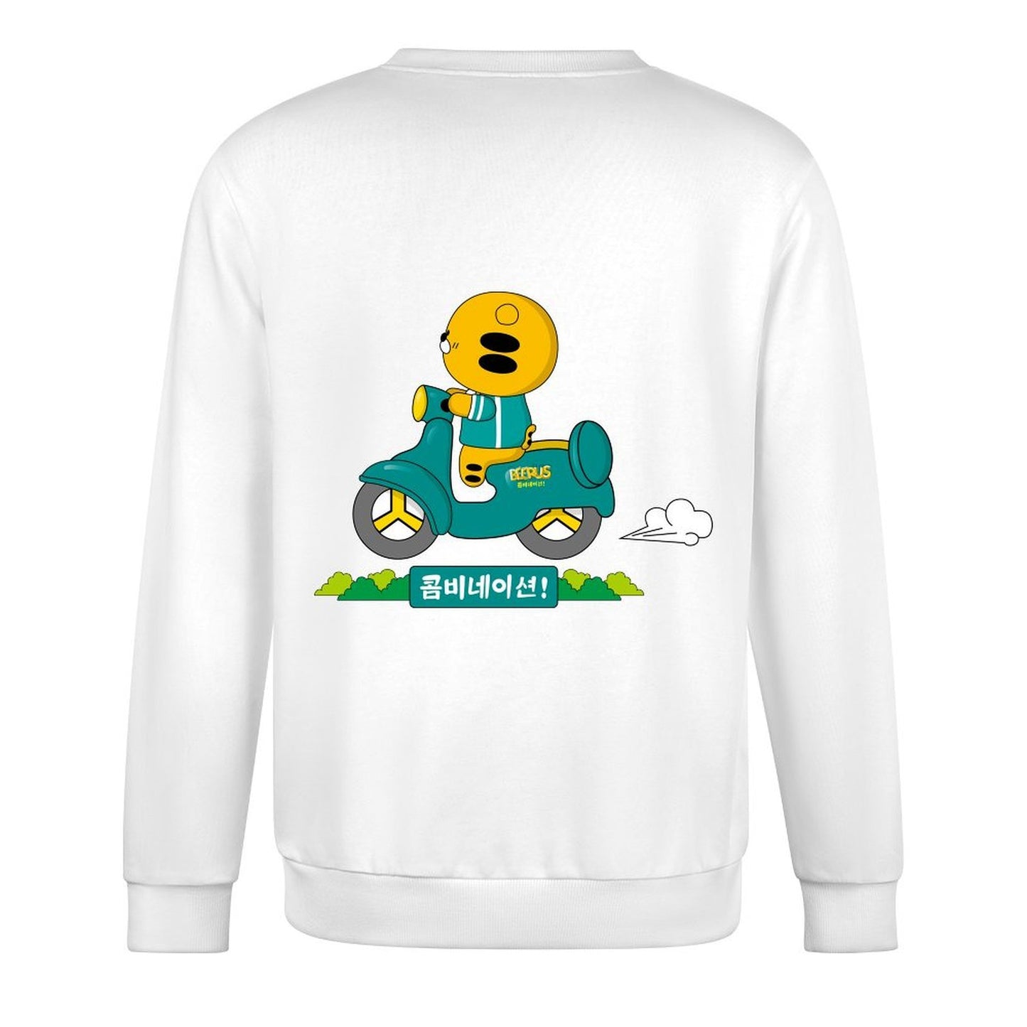 Long-sleeved crew neck sweatshirtClassicFit Neat Long Sleeve