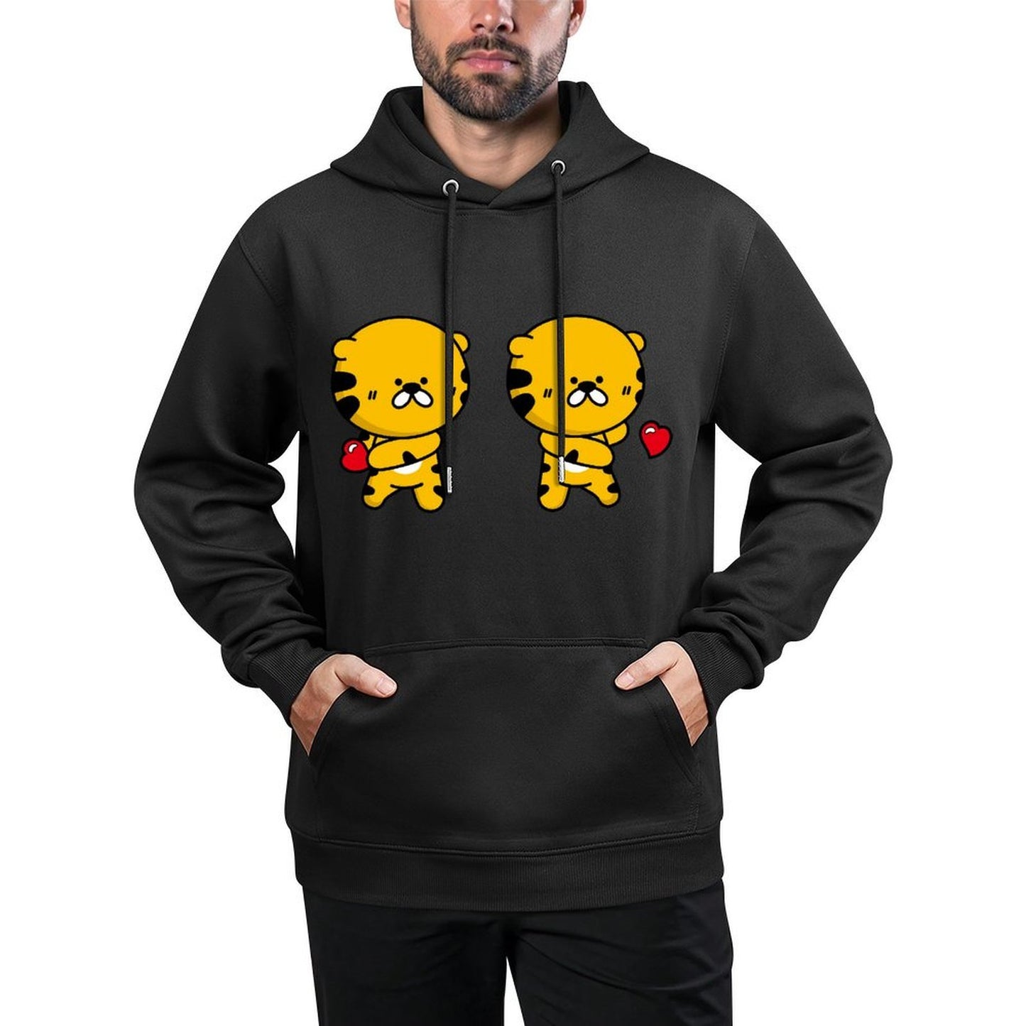 IPBR 250g Hooded Pocket Sweatshirt Front GraphicMen's Hooded  Sweatshirt4000395