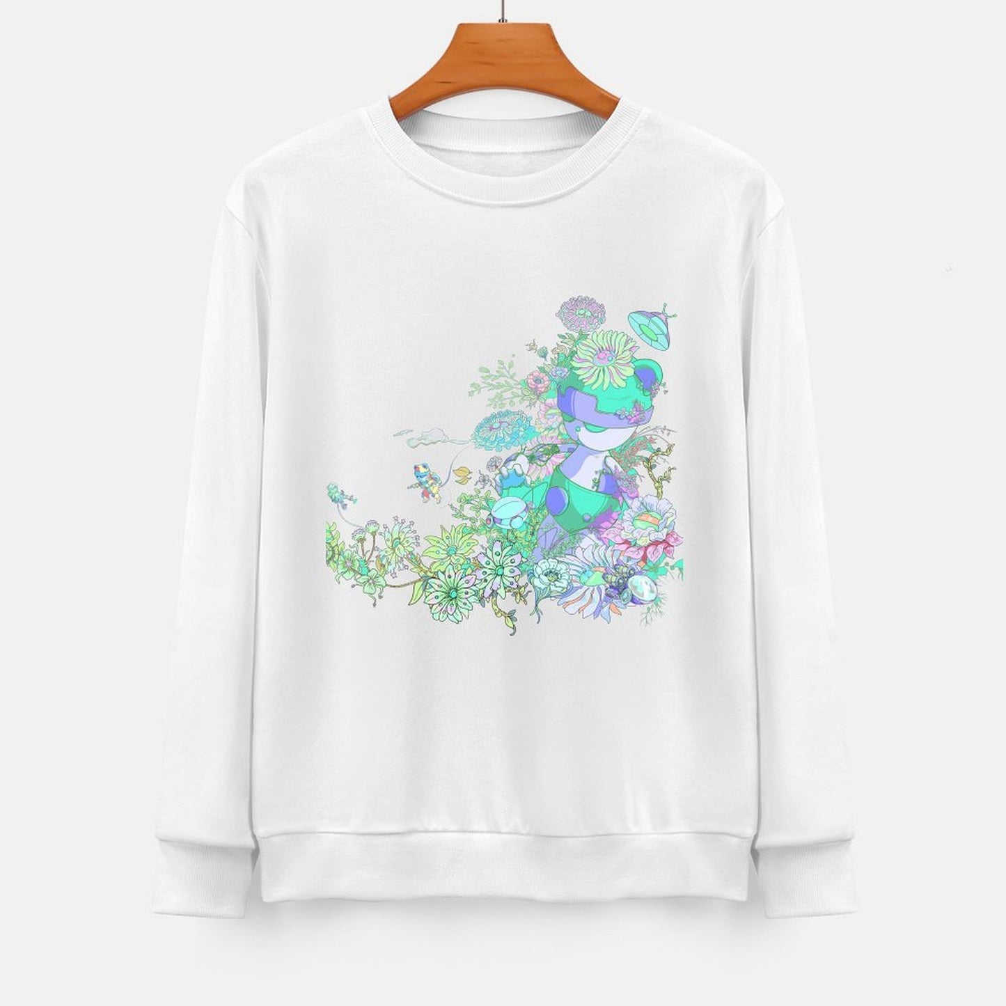 Long Sleeve With Front PatternRefined Soft-Touch