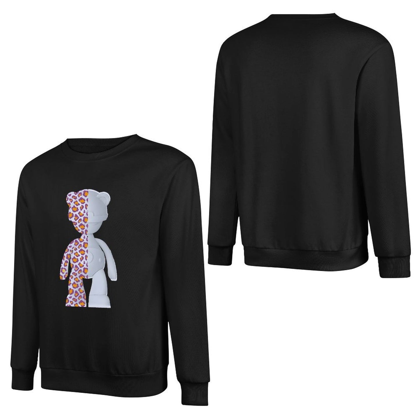 IPIB 250g Crew Neck Long Sleeve Sweatshirt Front GraphicCrew Neck Long Sleeve Sweatshirt6000139-3