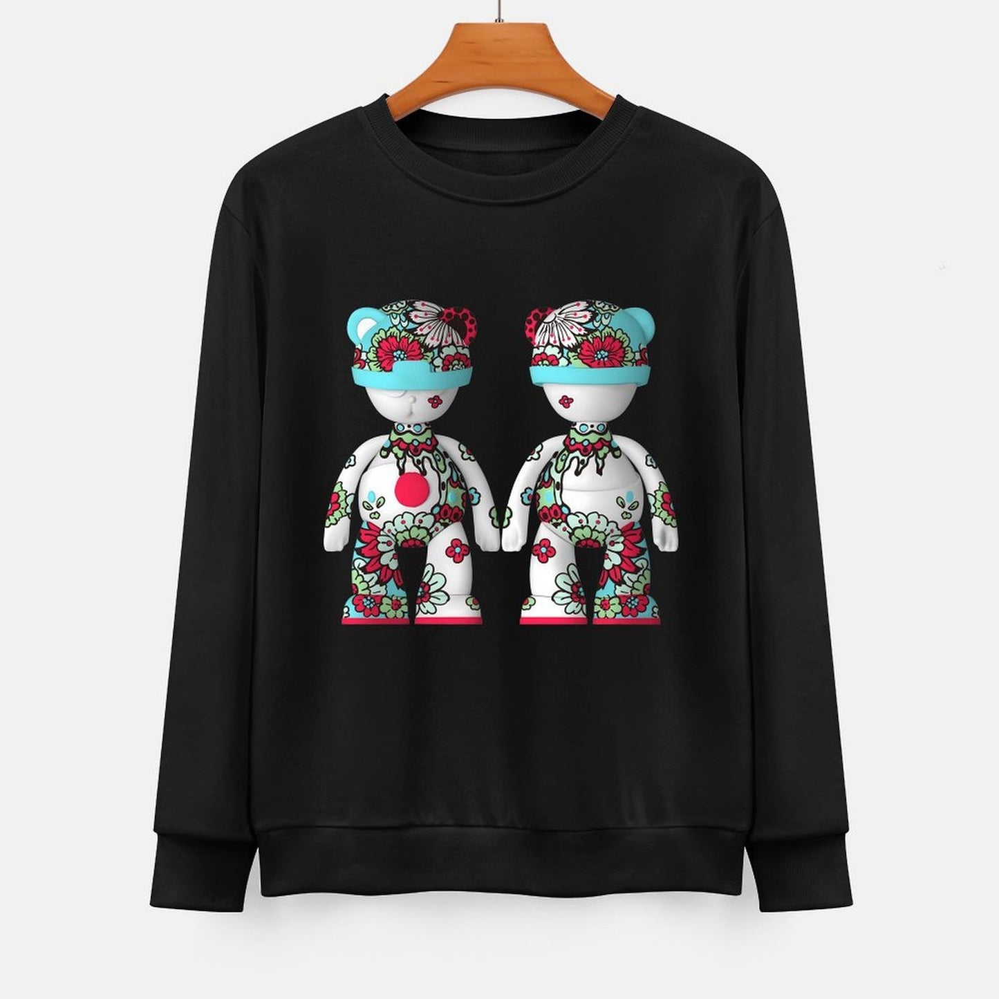 IPIB 250g Crew Neck Long Sleeve Sweatshirt Front GraphicCrew Neck Long Sleeve Sweatshirt6000089-1