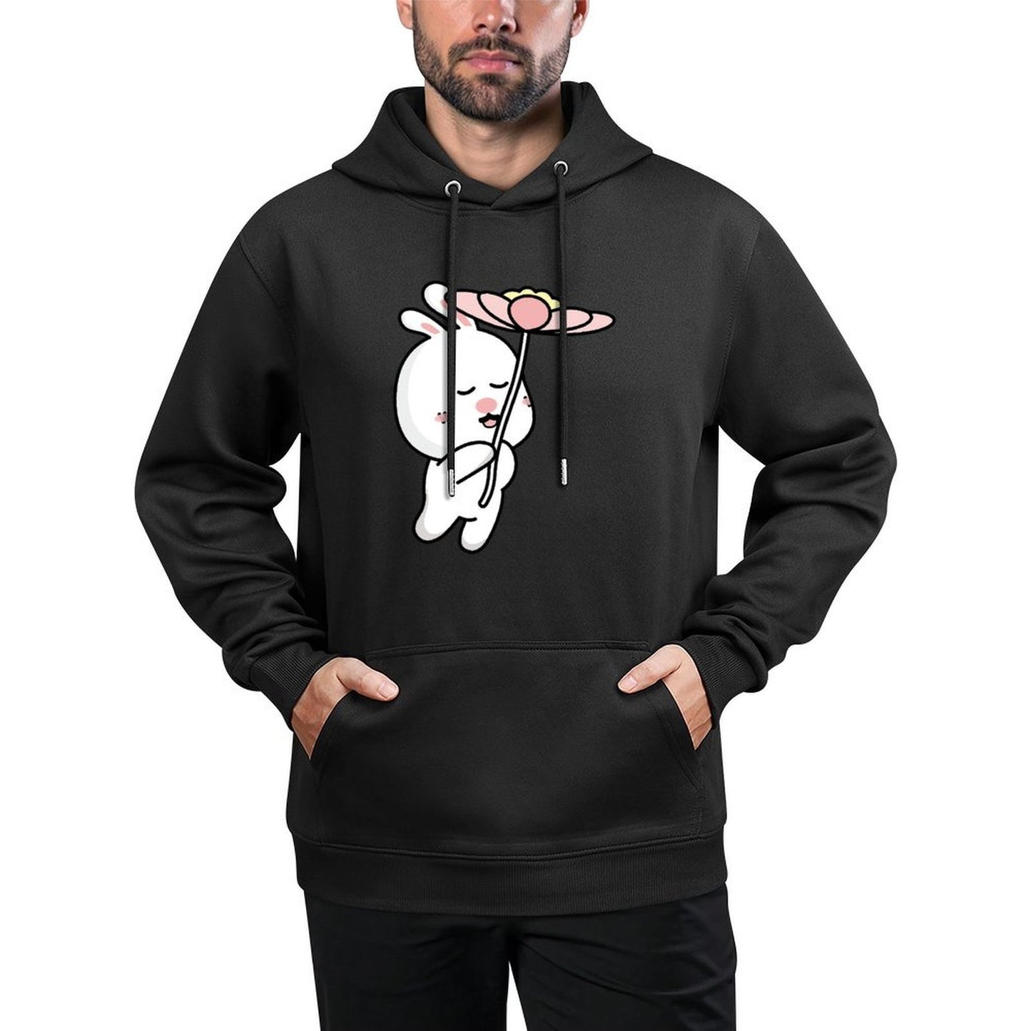 IPBR 250g Hooded Pocket Sweatshirt Front GraphicMen's Hooded  Sweatshirt4000252