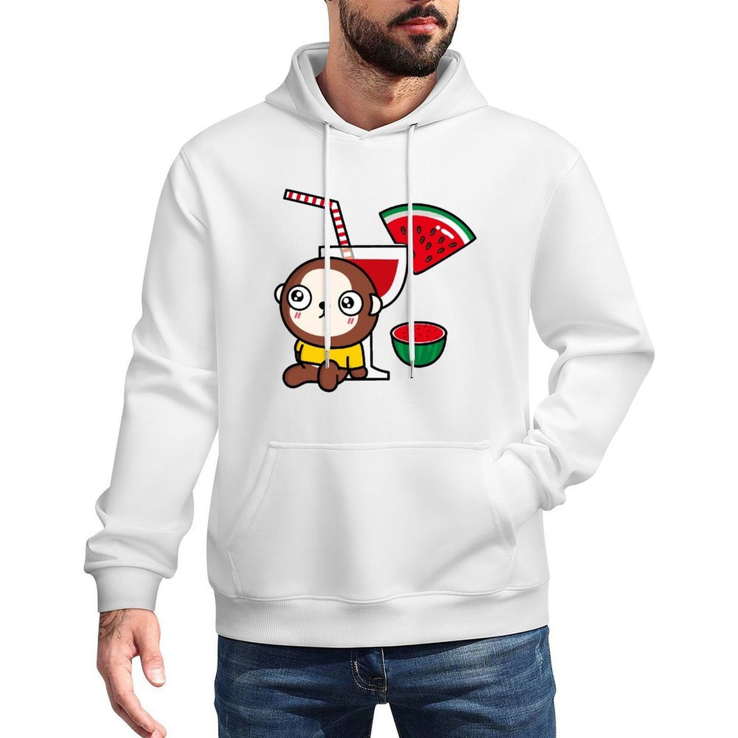IPBR 250g Hooded Pocket Sweatshirt Front GraphicMen's Hooded  Sweatshirt4001515