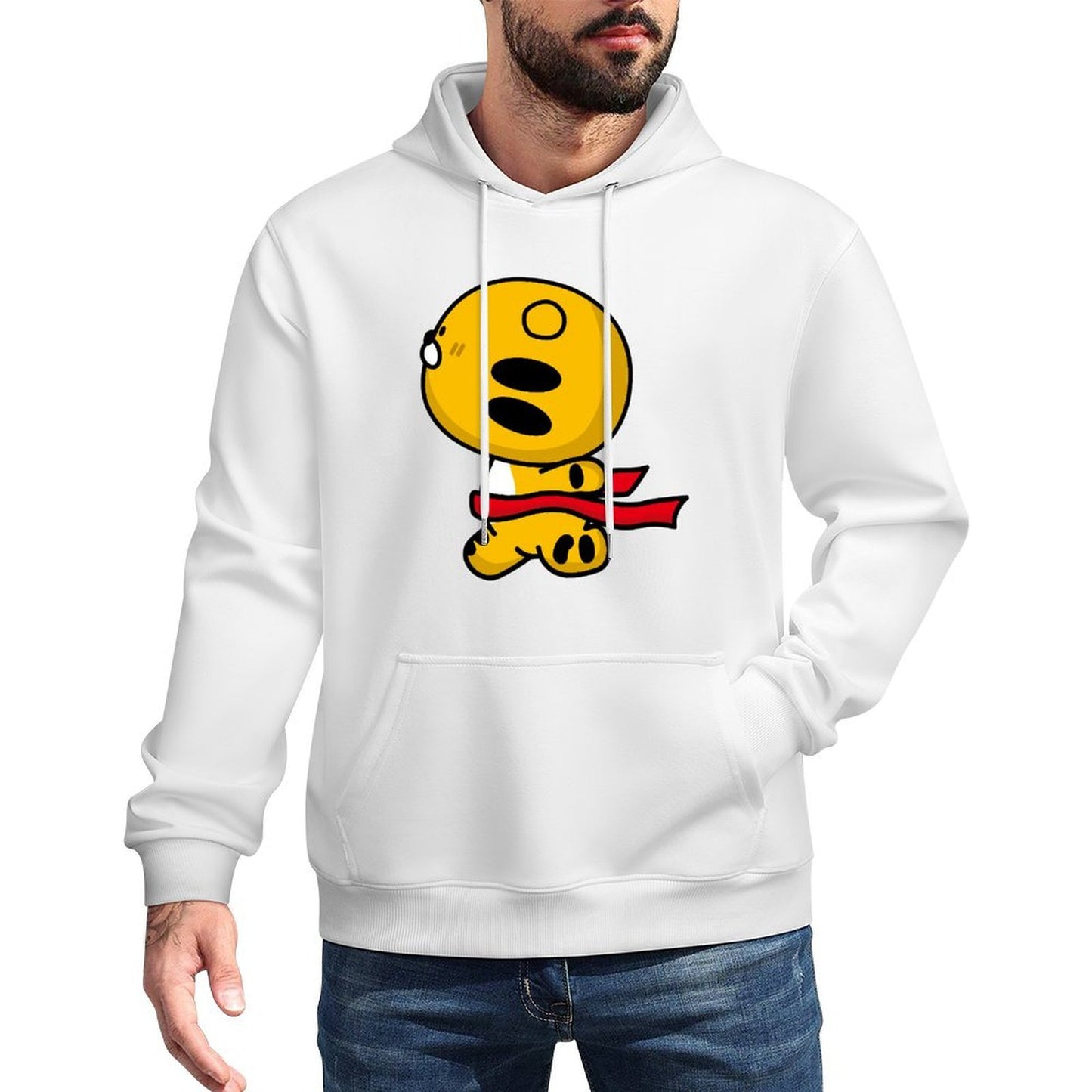 IPBR 250g Hooded Pocket Sweatshirt Front GraphicMen's Hooded  Sweatshirt4000029