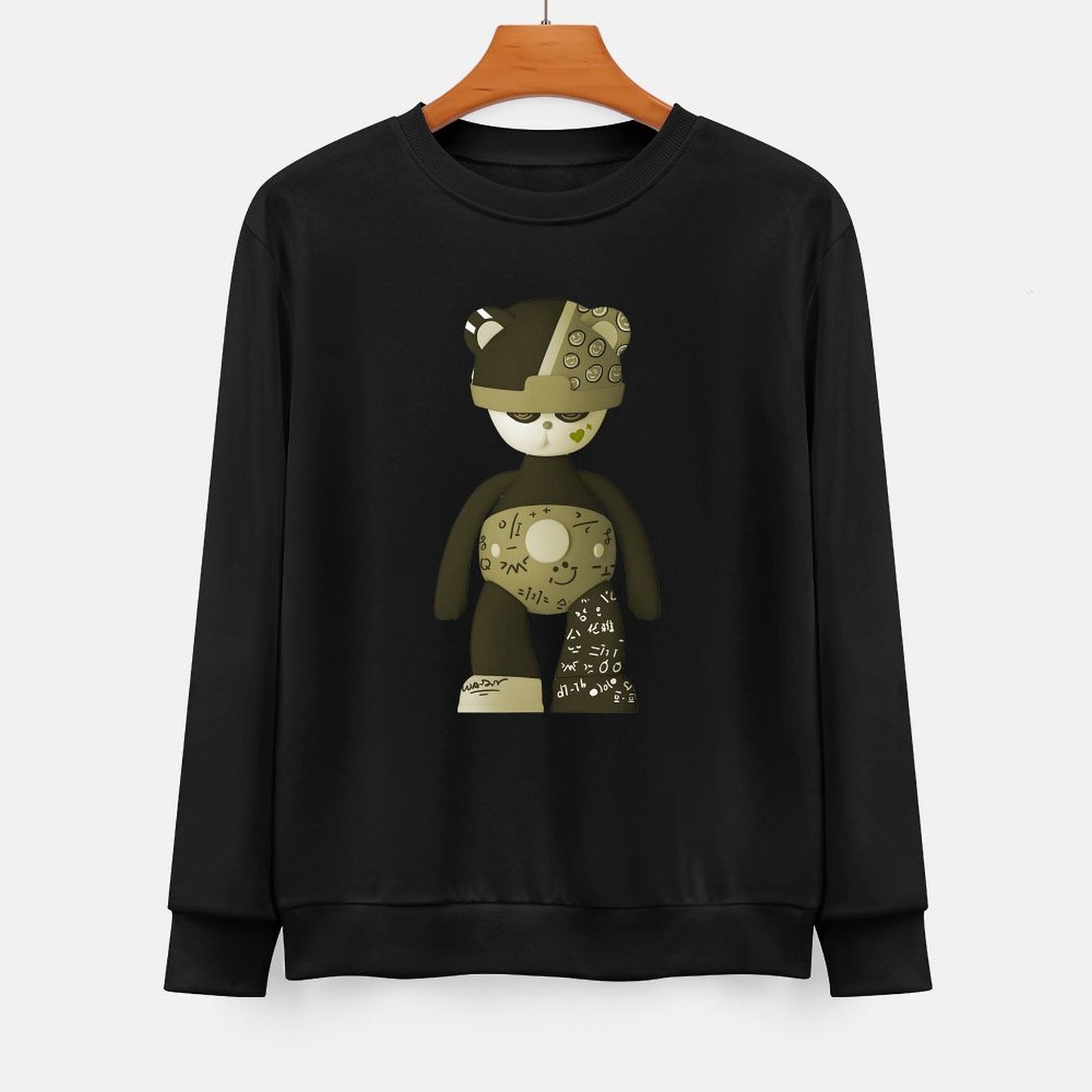 IPIB 250g Crew Neck Long Sleeve Sweatshirt Front GraphicCrew Neck Long Sleeve Sweatshirt6000107-2