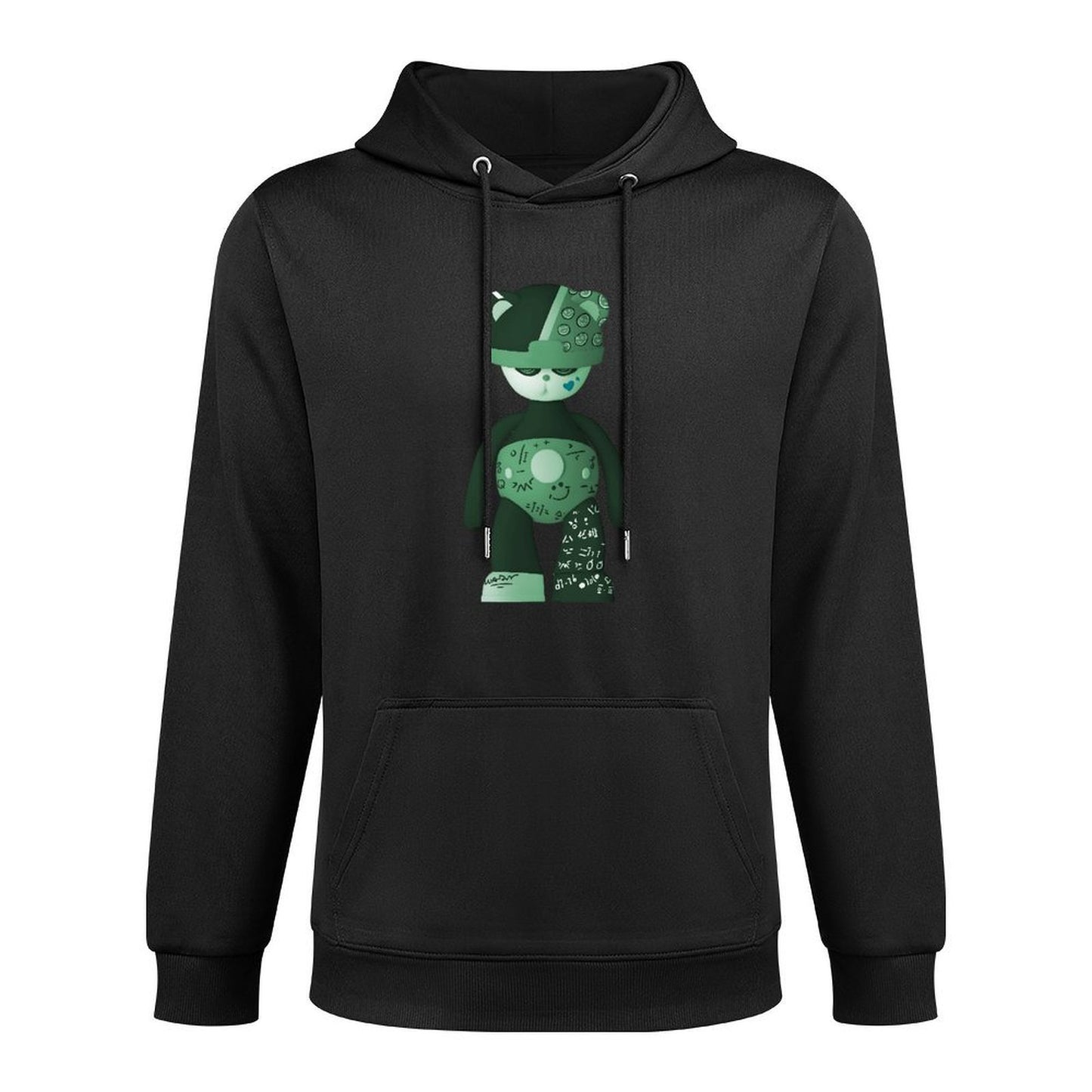IPIB 250g Hooded Pocket Sweatshirt Front GraphicMen's Hooded  Sweatshirt6000107-1
